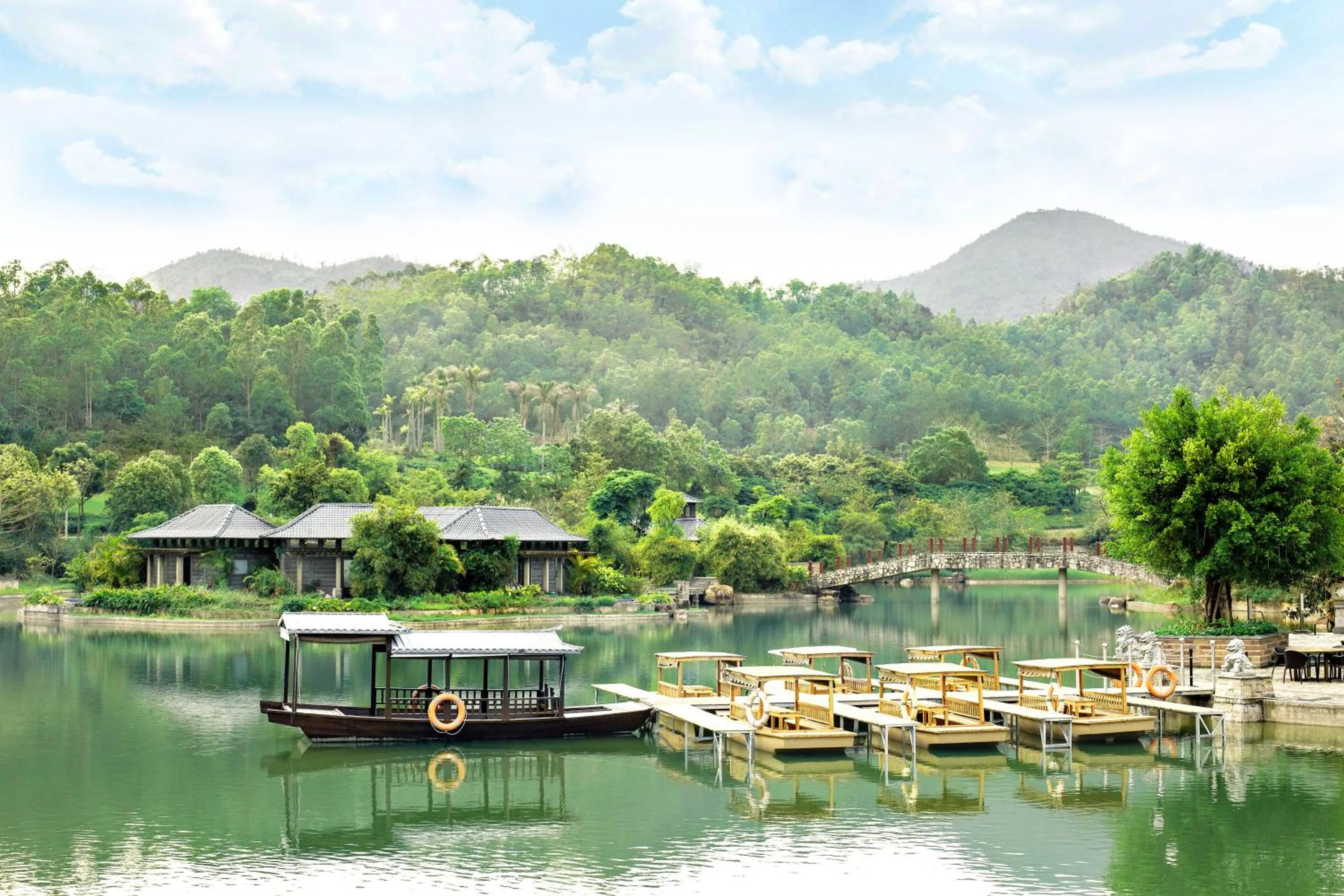 Lobby or reception, Mountain View in InterContinental Huizhou
