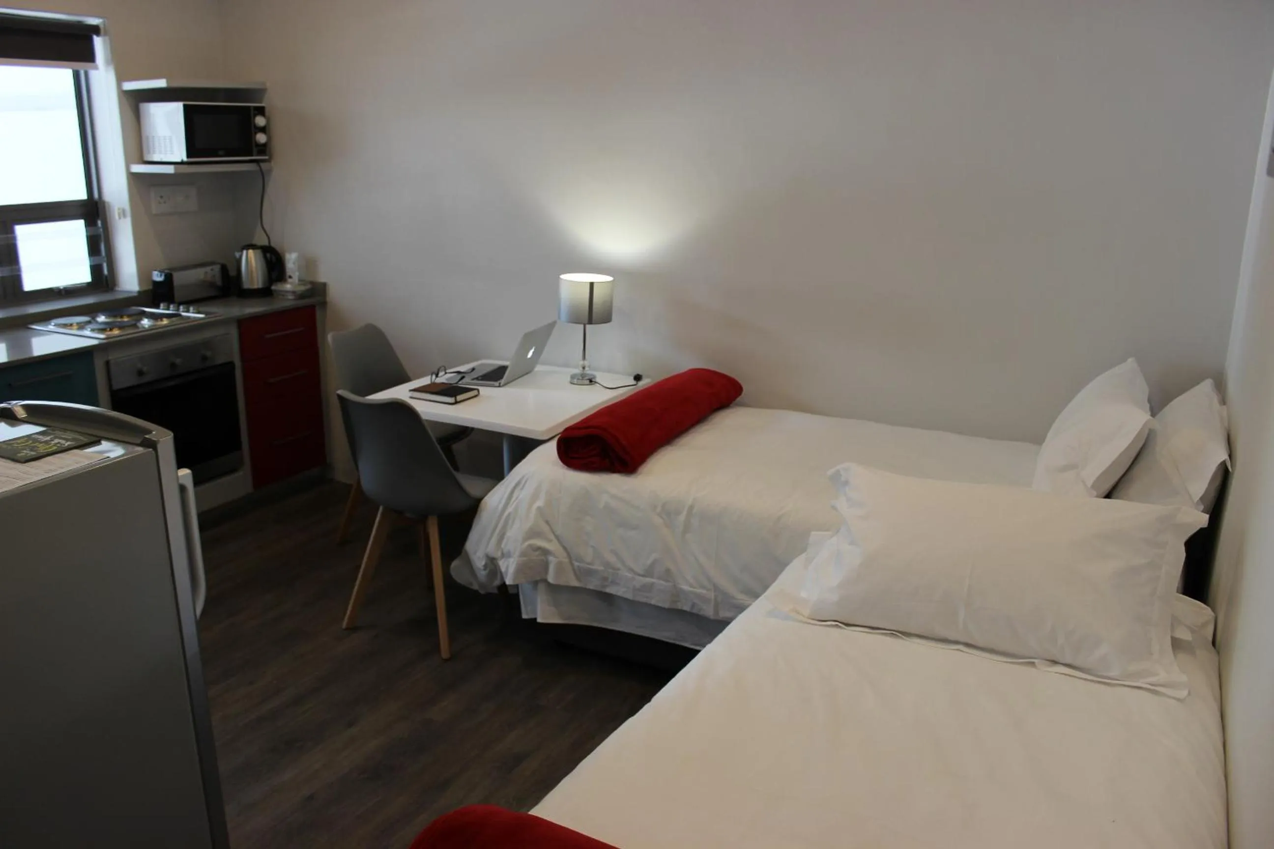 Seating area, Bed in Zeederberg Corner