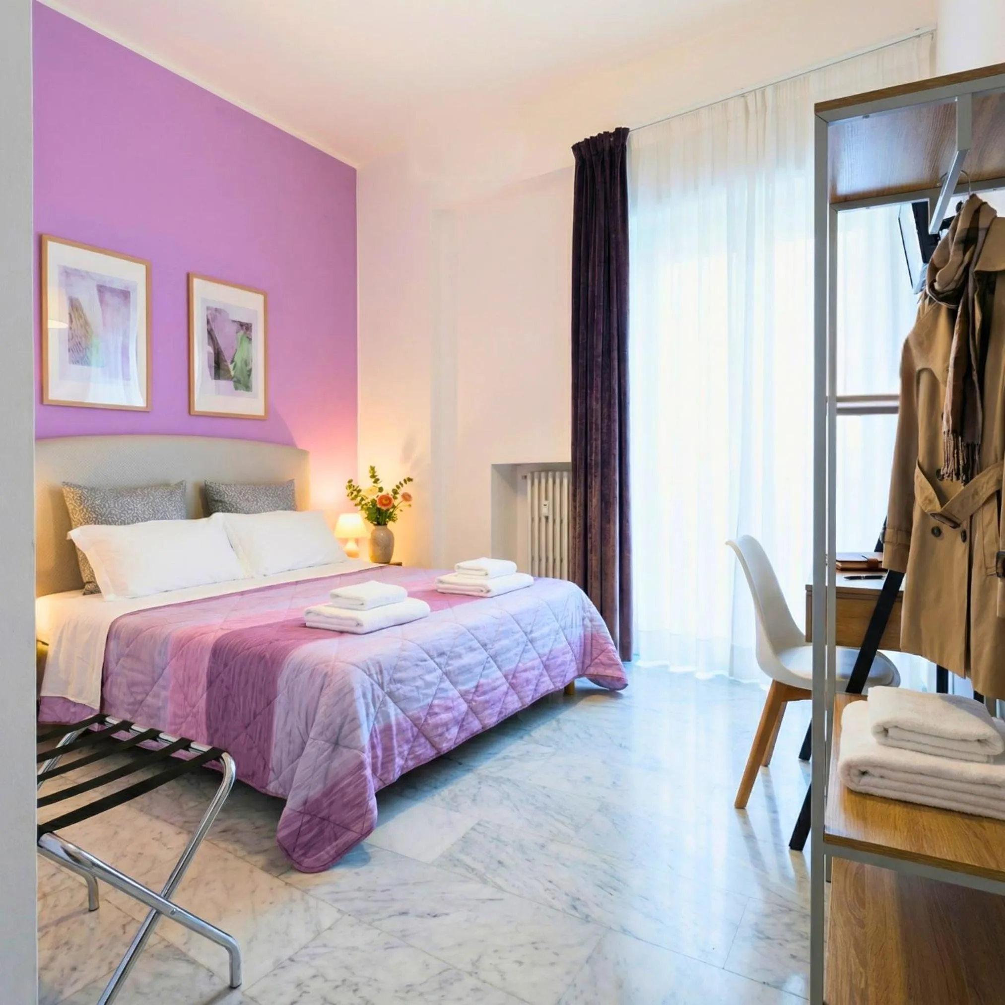 Bedroom, Bed in Melo Accommodations