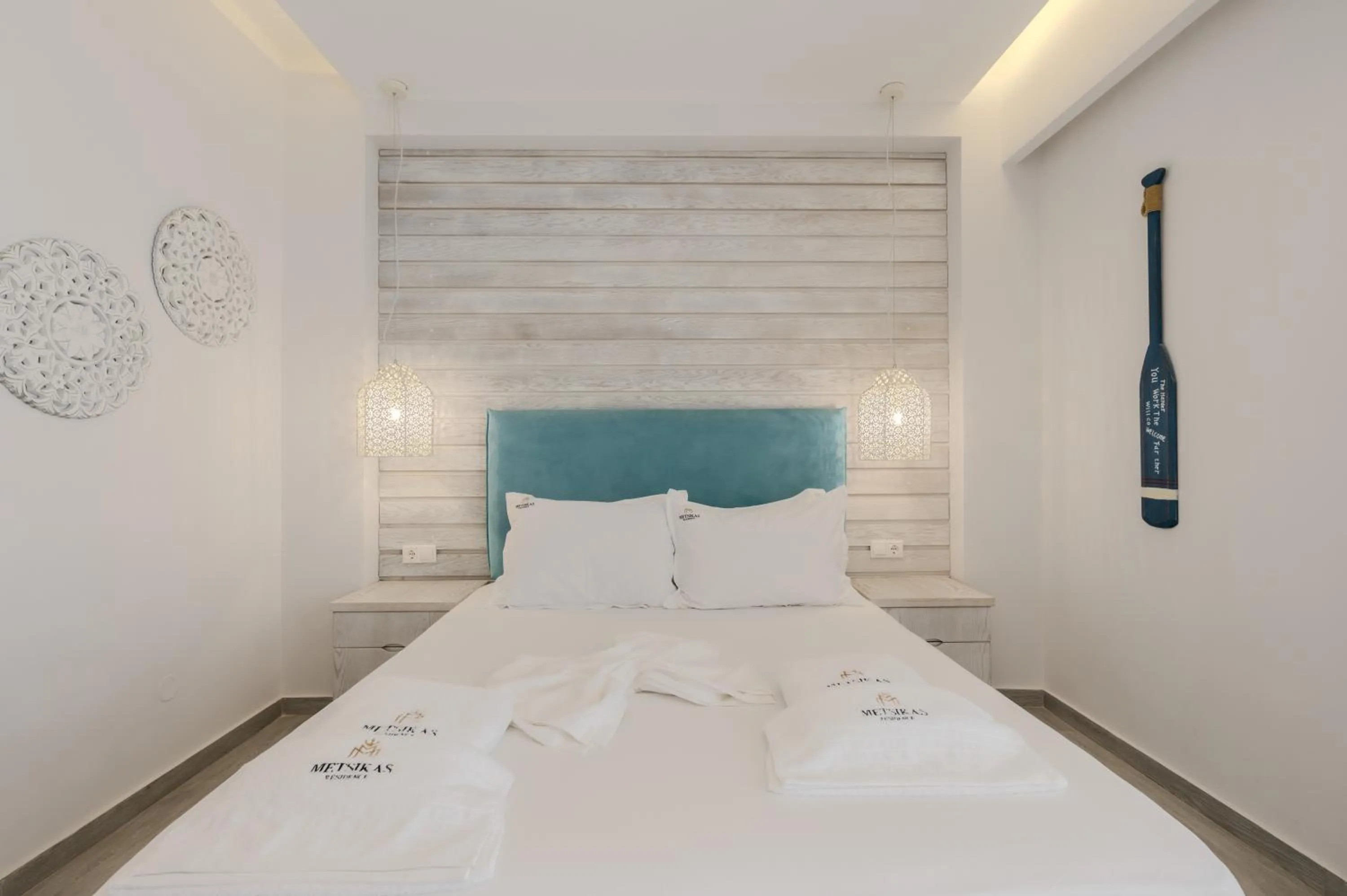 Bed in Metsikas Residence