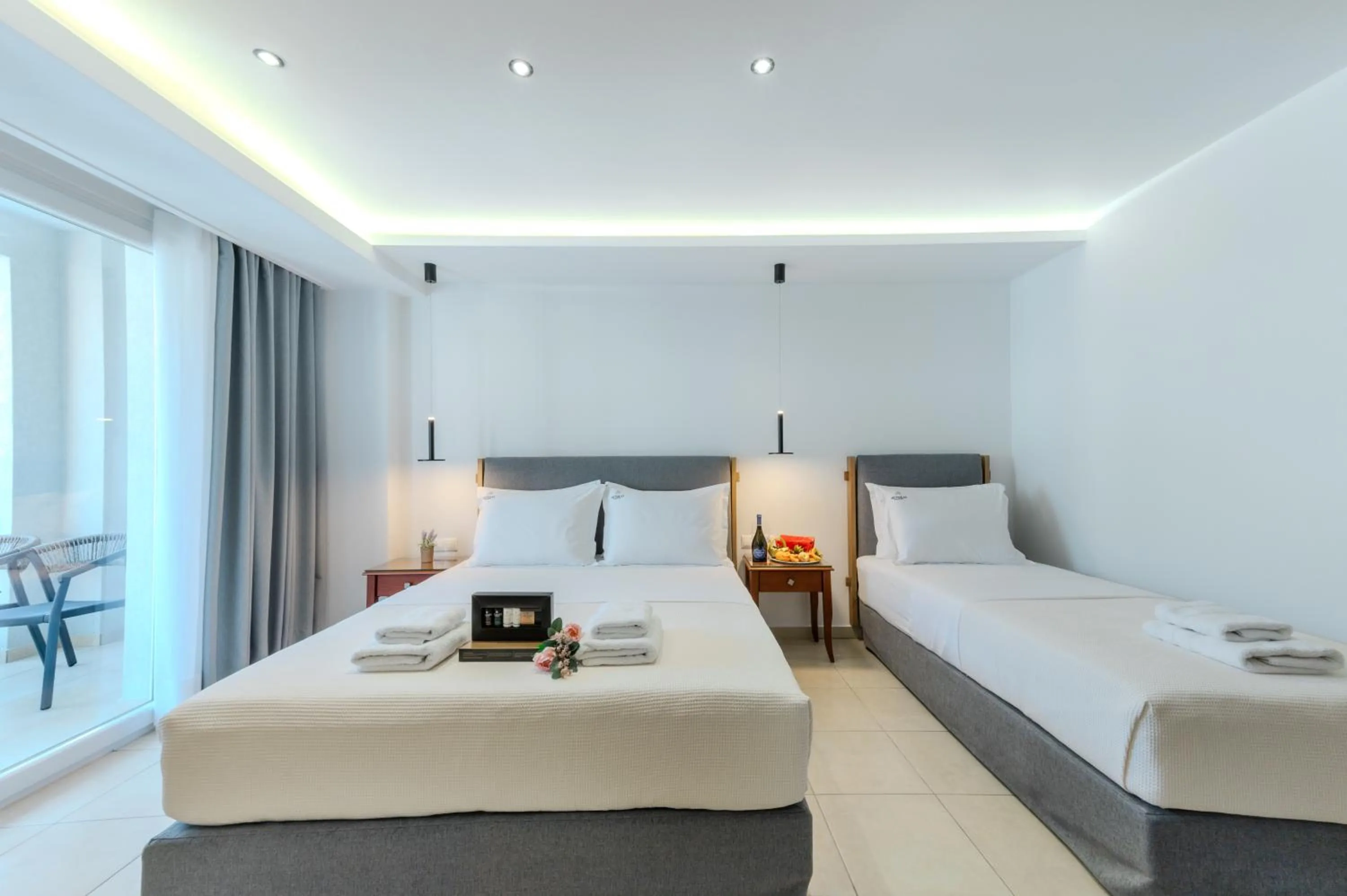 Bed in Metsikas Residence