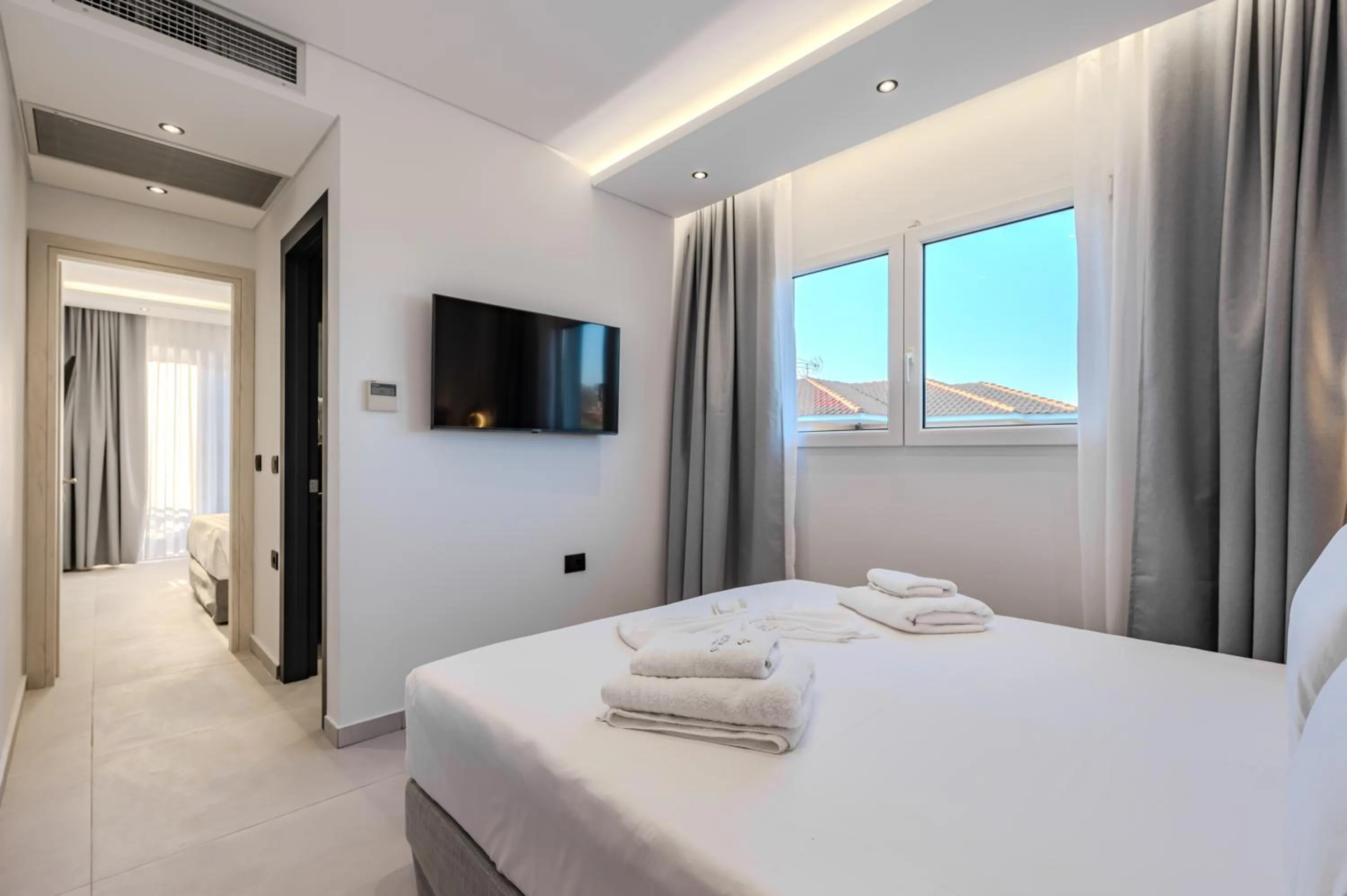 Bed in Metsikas Residence