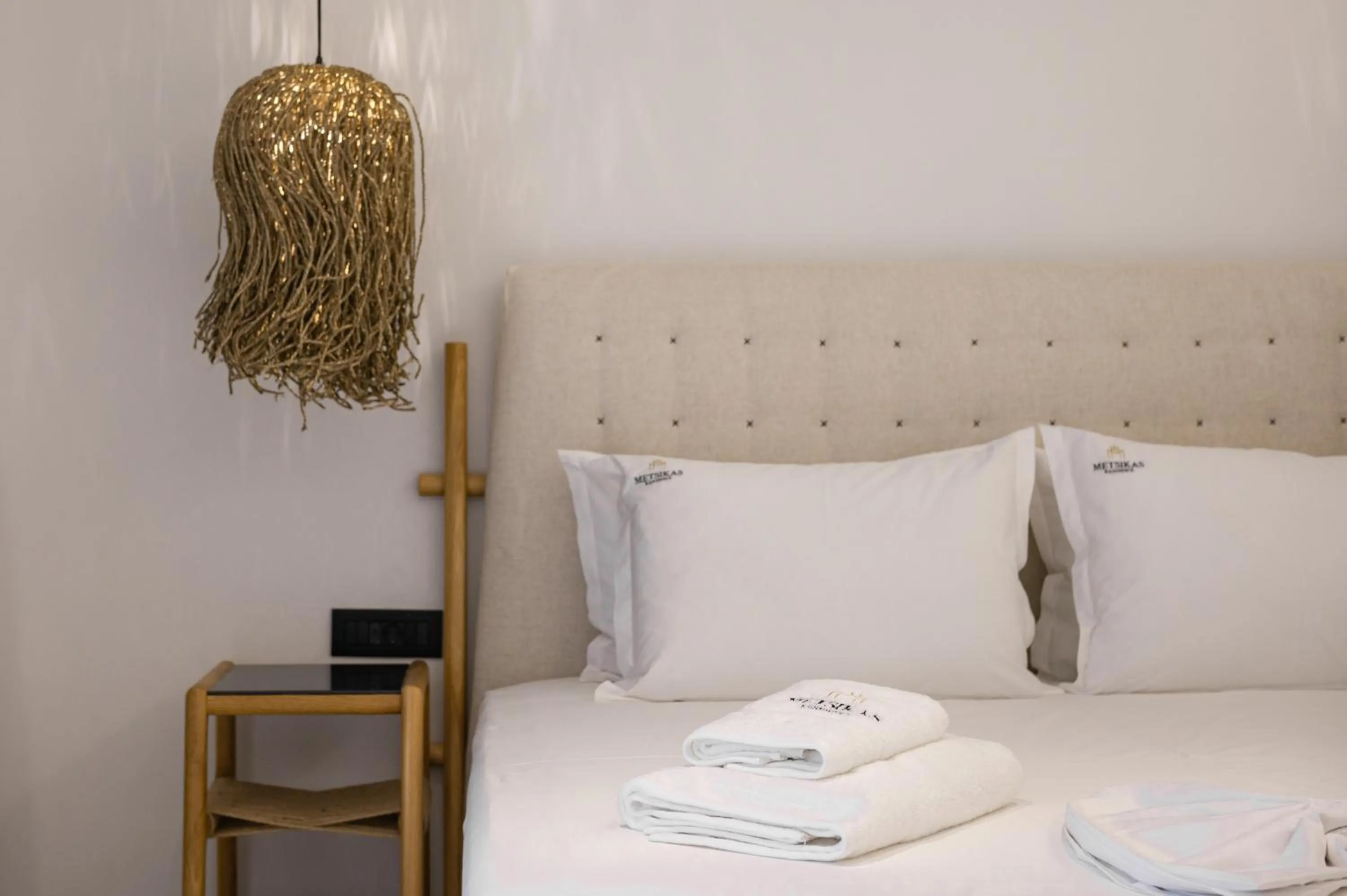 Bed in Metsikas Residence