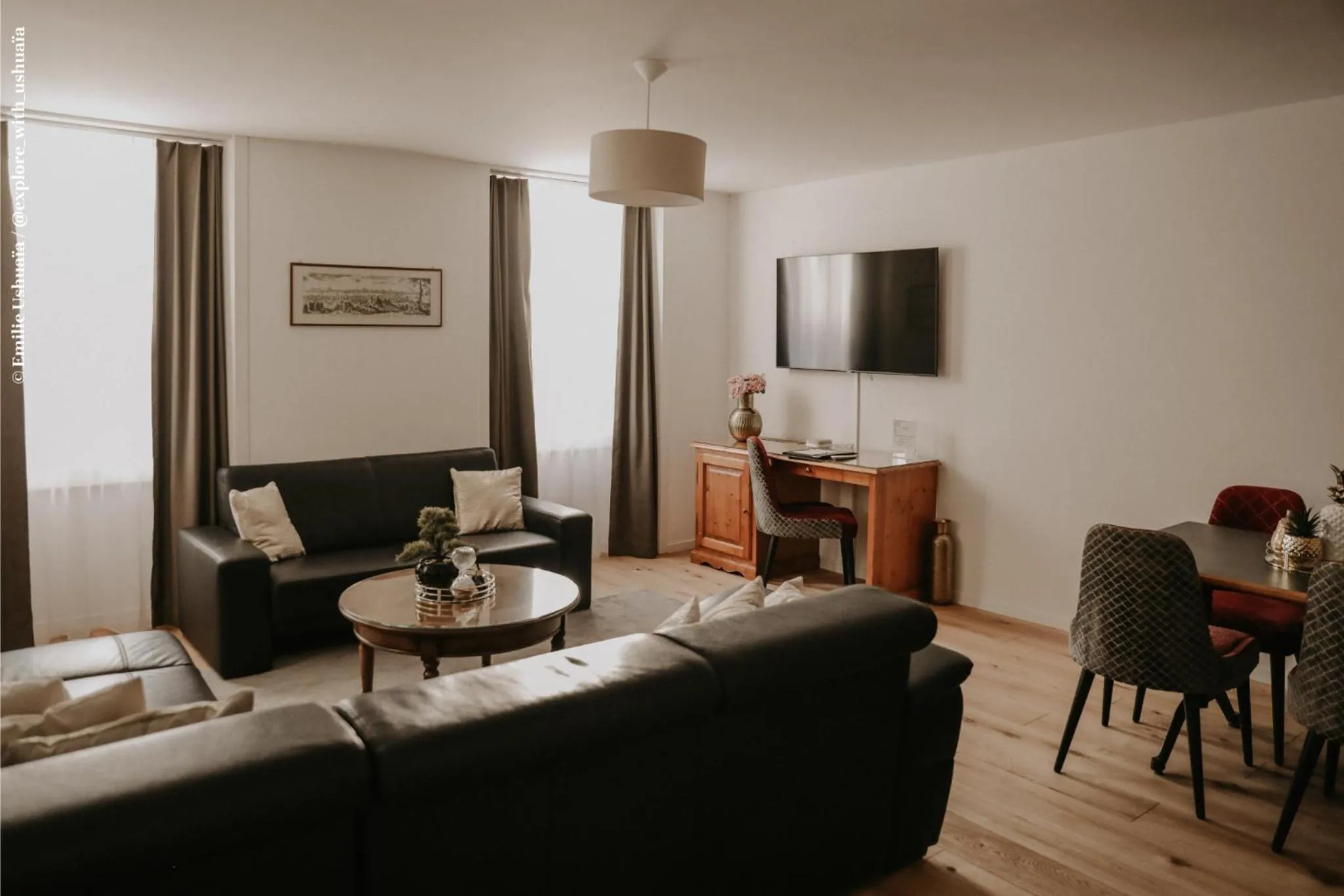 Family in Résidence le Sapin & Bains de la Gruyère