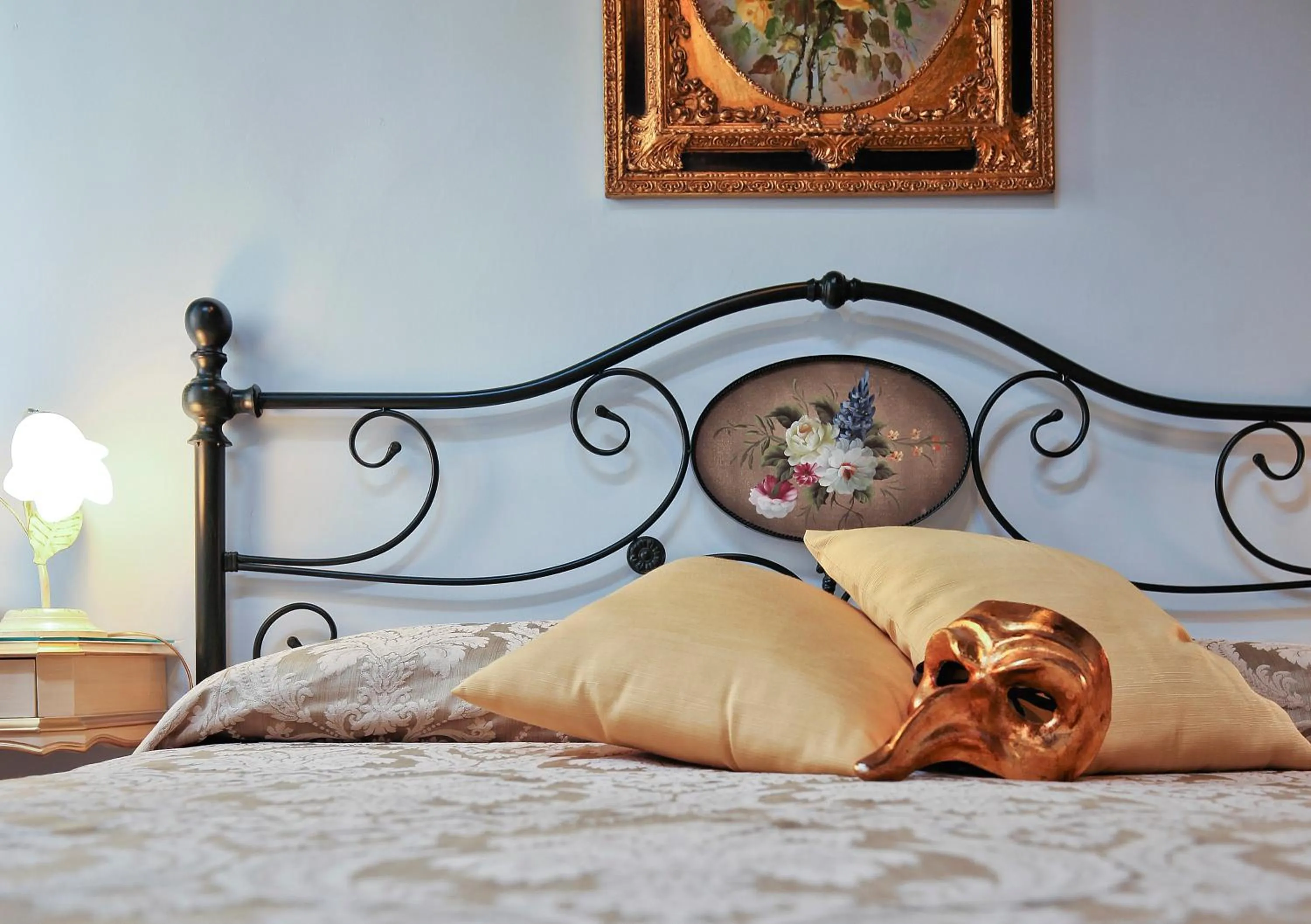 Bed in Locanda Antico Fiore