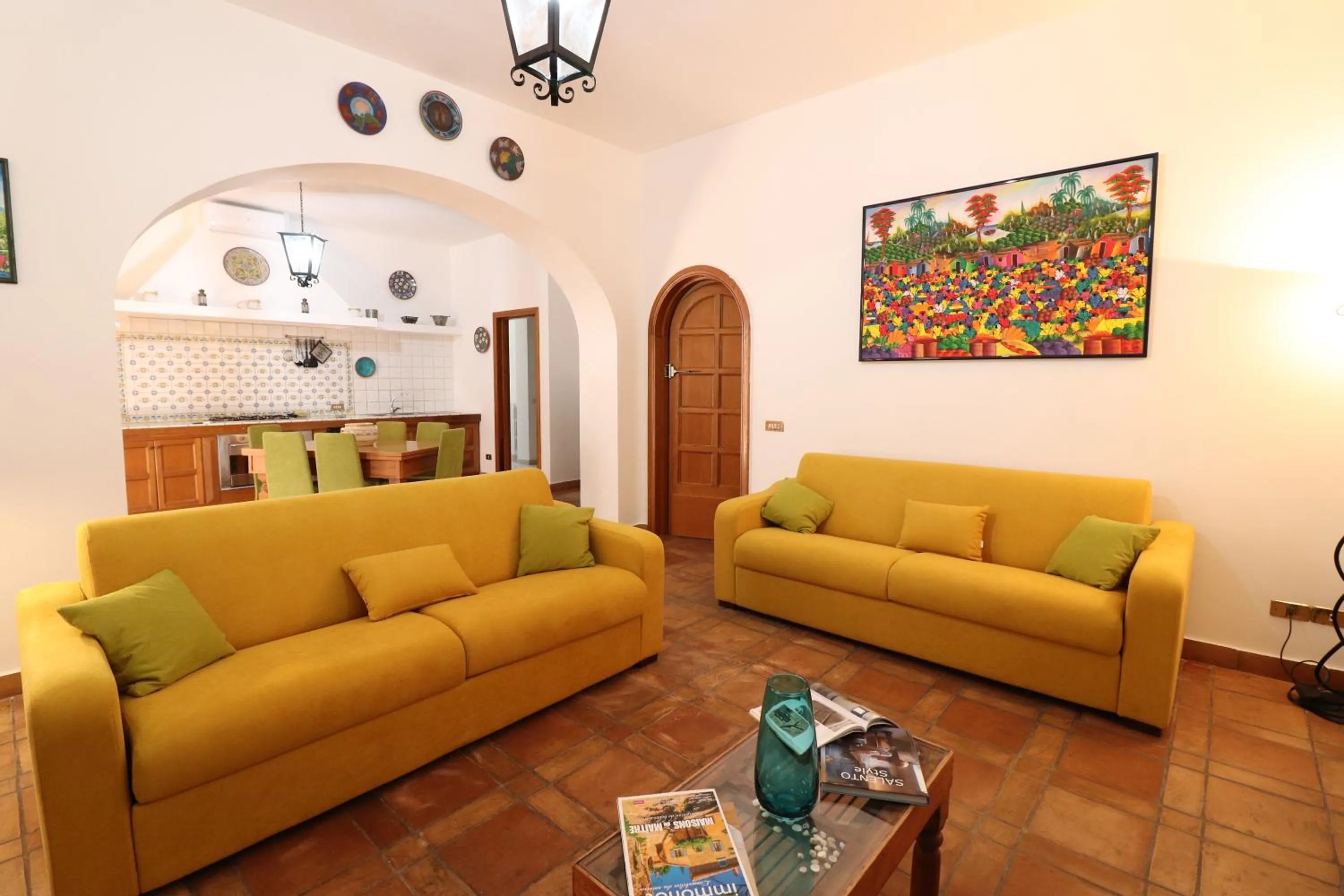 Living room in Relais Delle Rose