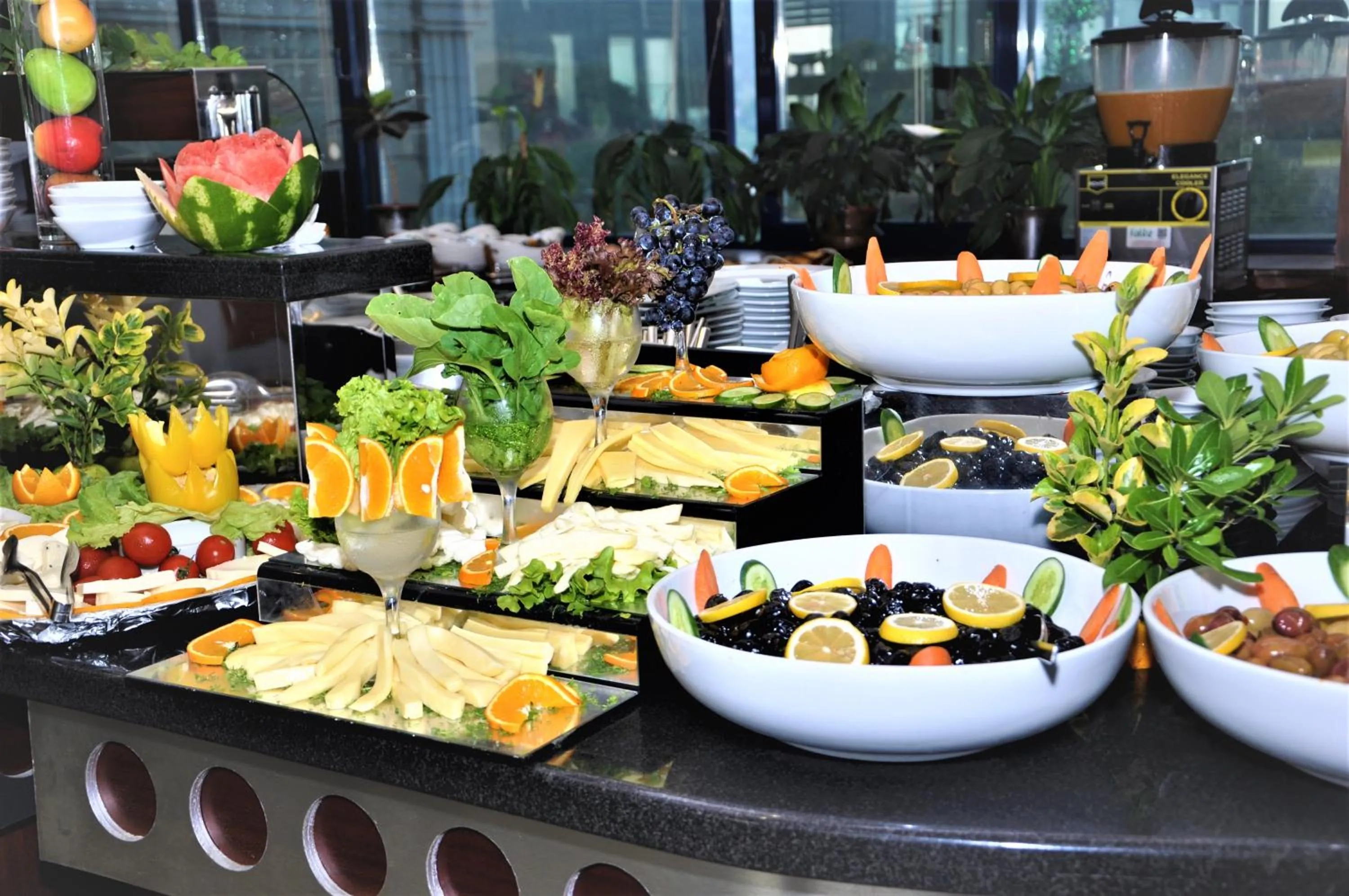 Buffet breakfast in Elegance Resort Hotel & SPA Wellness-Aqua