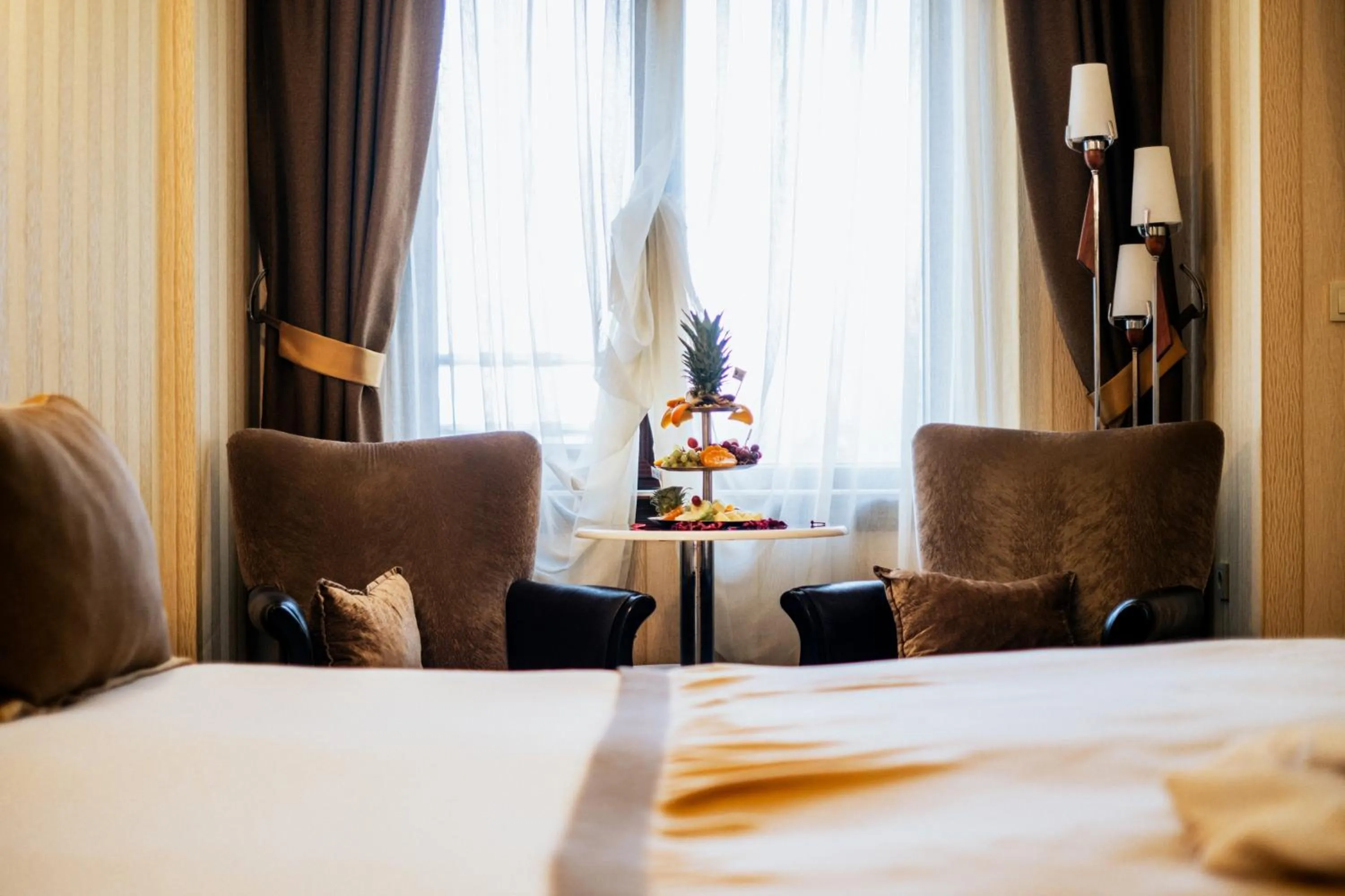 Bed in Elegance Resort Hotel & SPA Wellness-Aqua