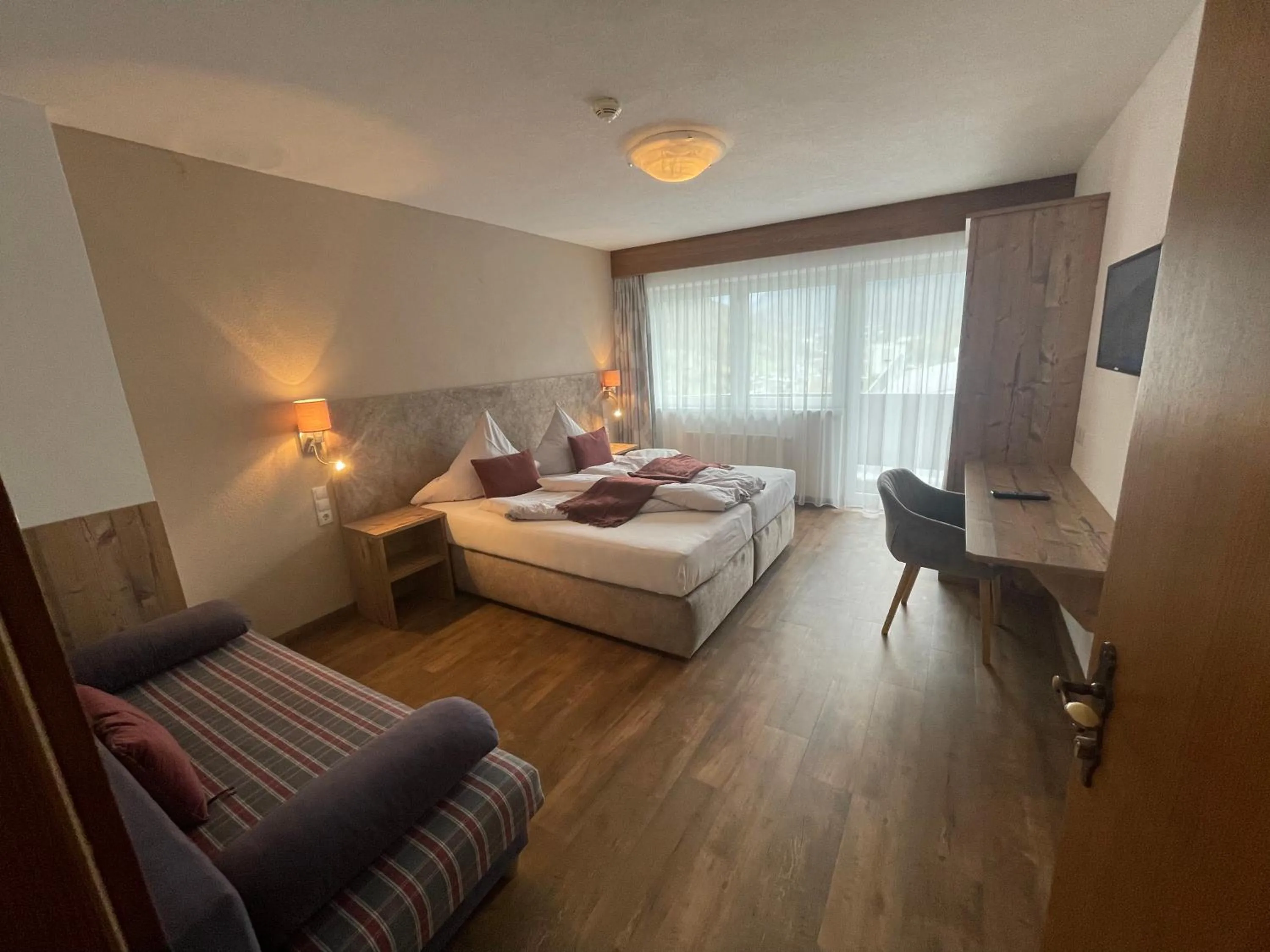 Bed in Apart Hotel Arno