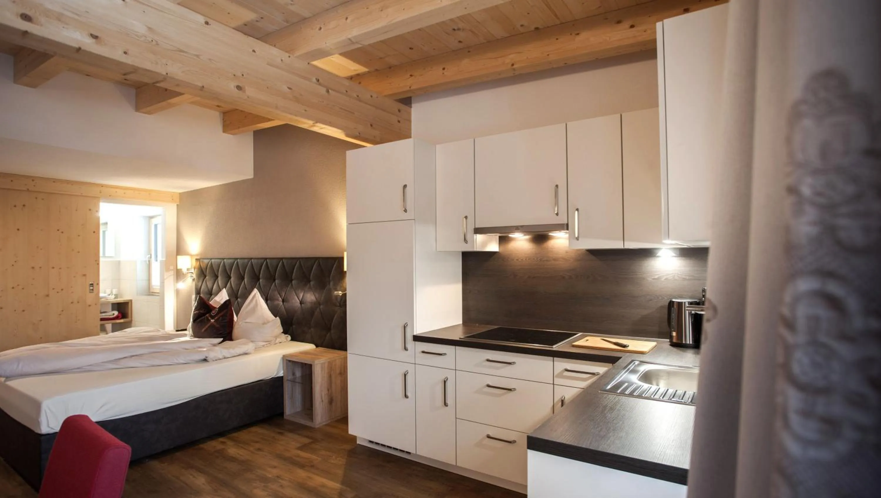 Bed in Apart Hotel Arno