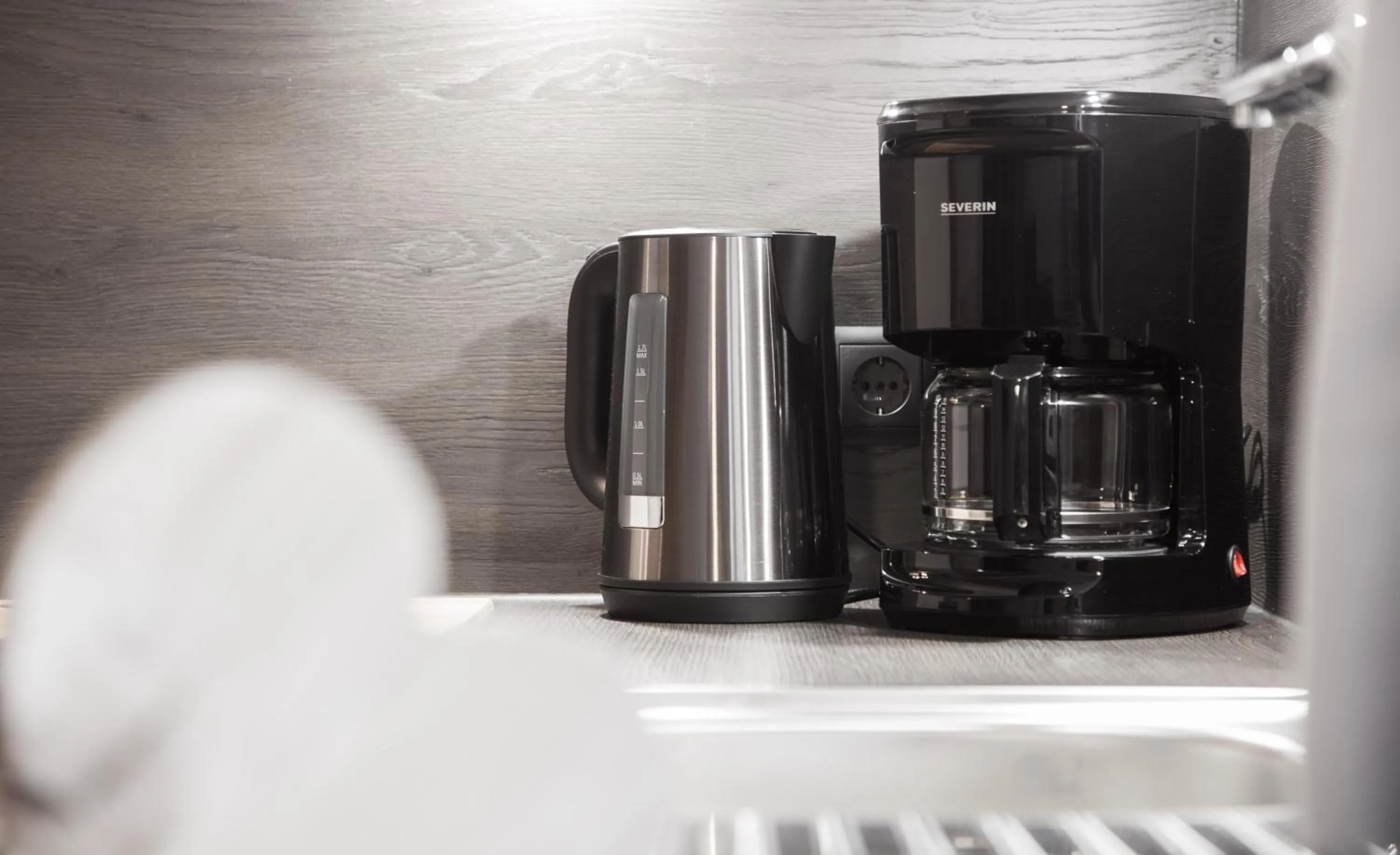 Decorative detail in Apart Hotel Arno