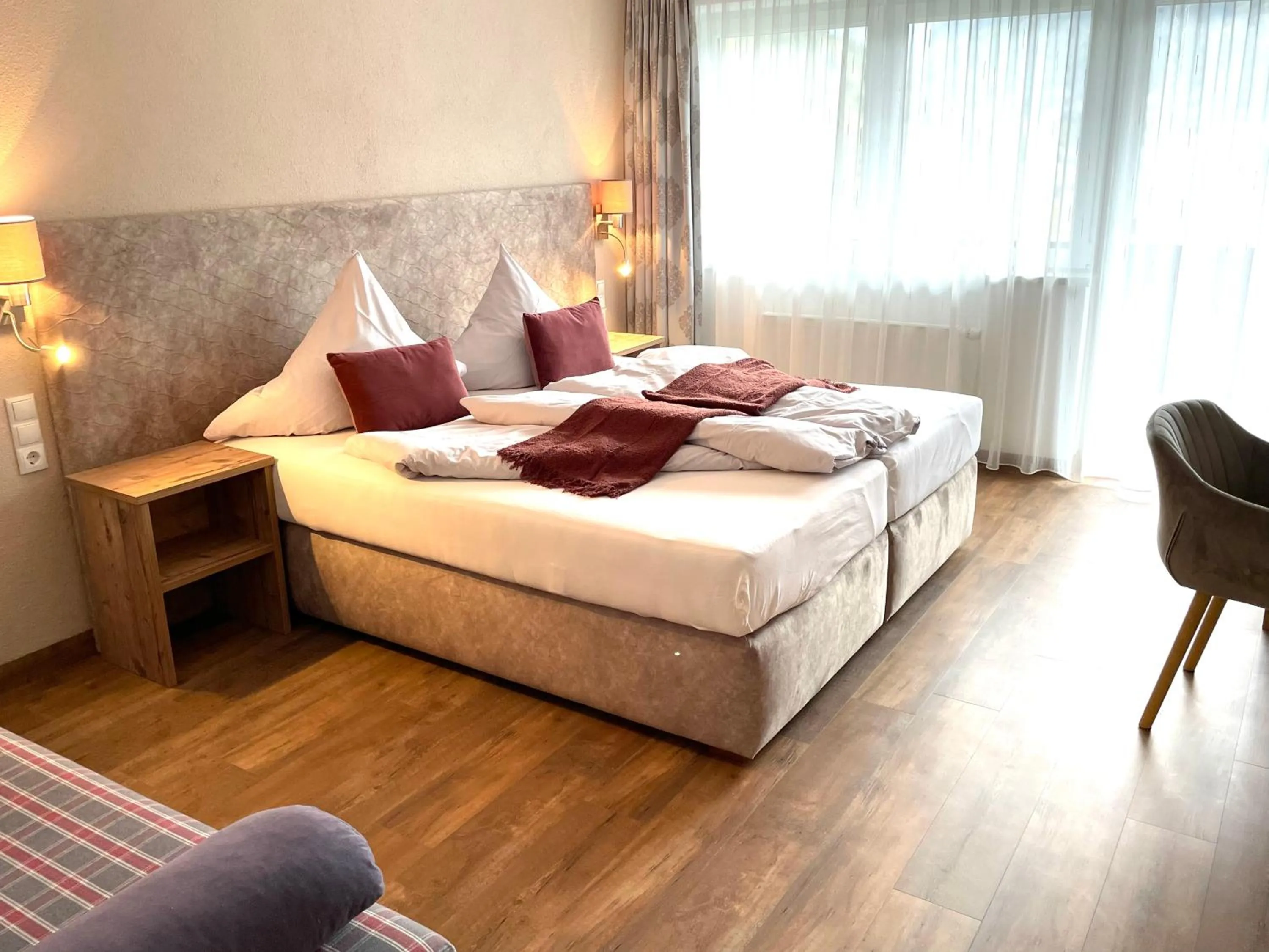 Bed in Apart Hotel Arno