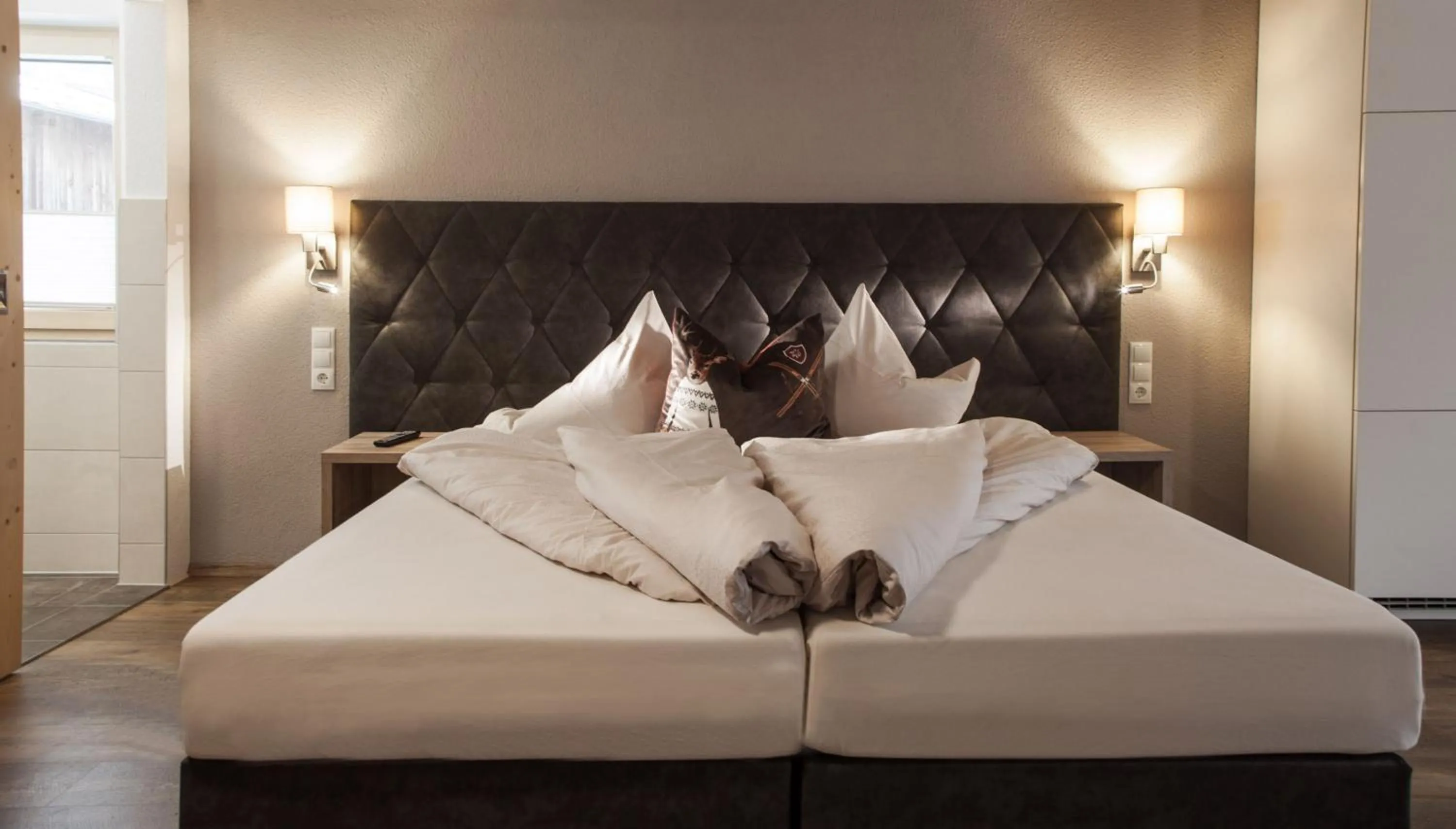 Bed in Apart Hotel Arno