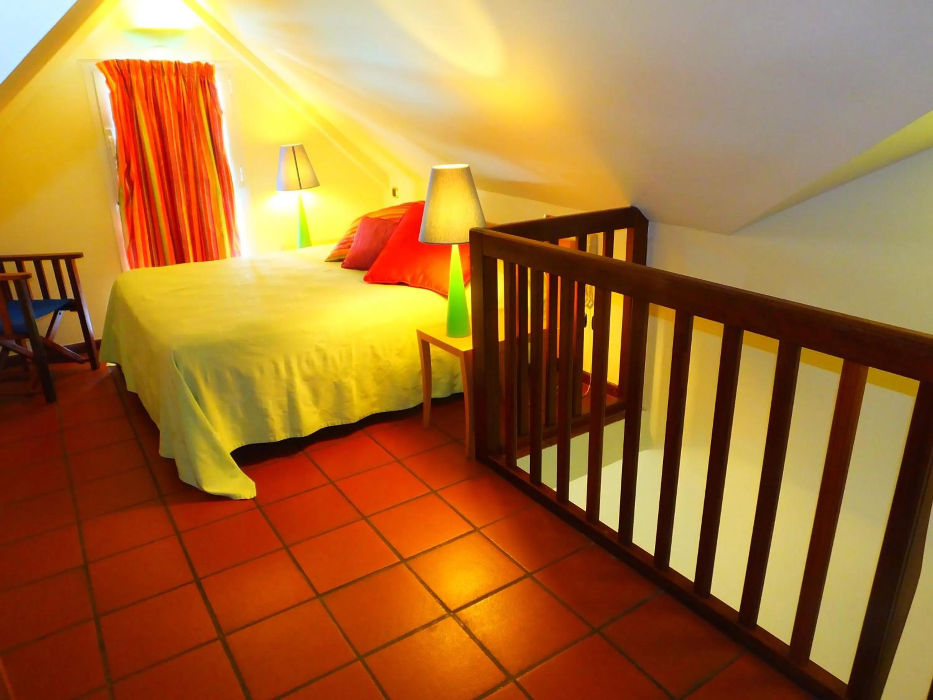 Bed in Le Nautile Beachfront