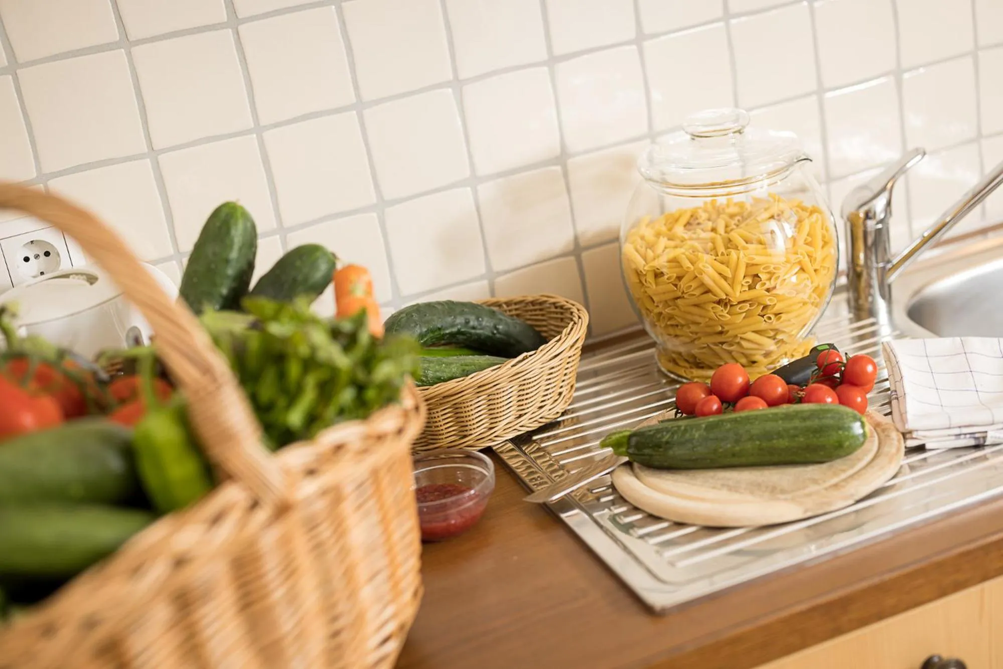 kitchen in Hotel Finkennest - Panoramic Garden Resort