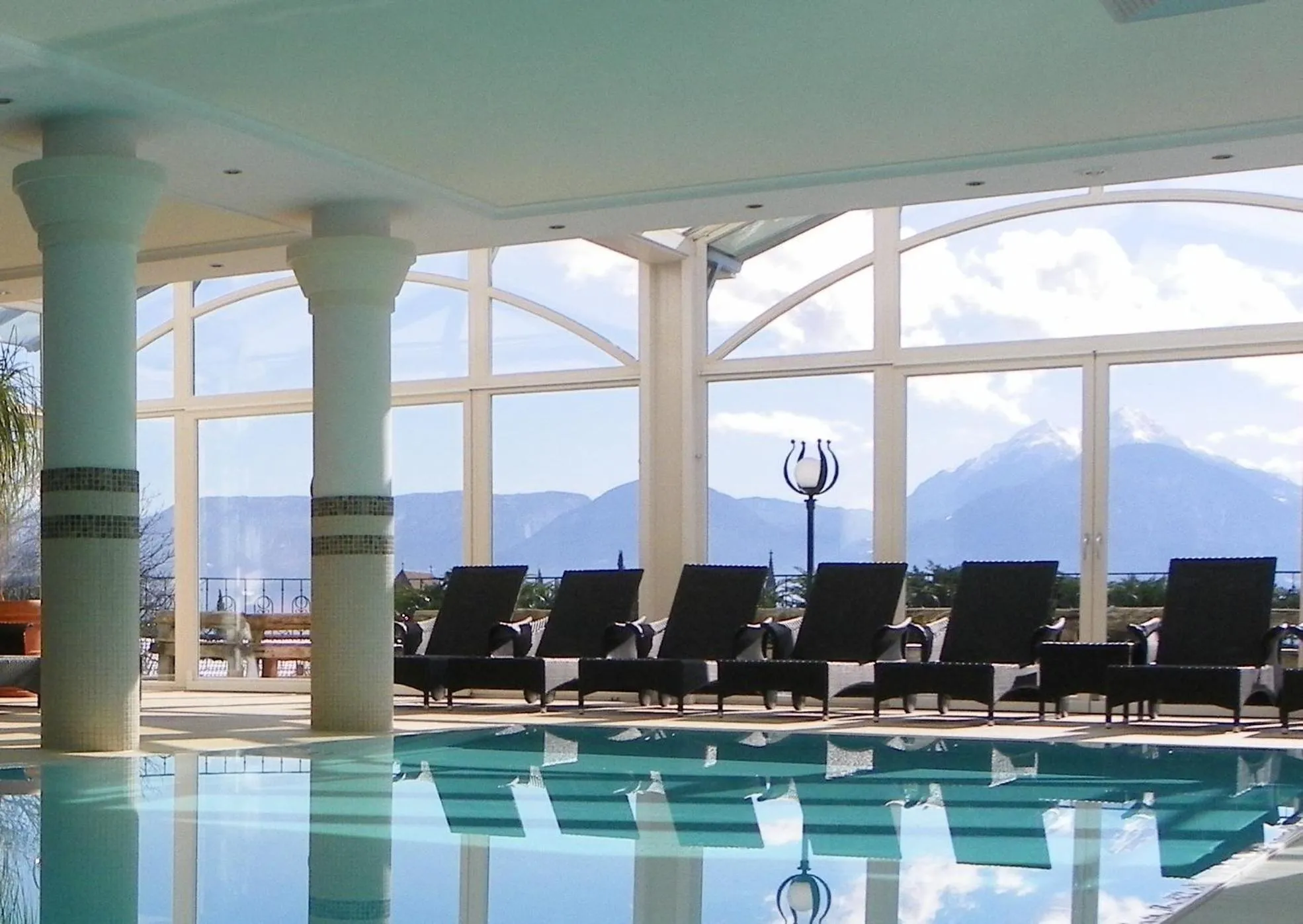 Swimming pool in Hotel Finkennest - Panoramic Garden Resort