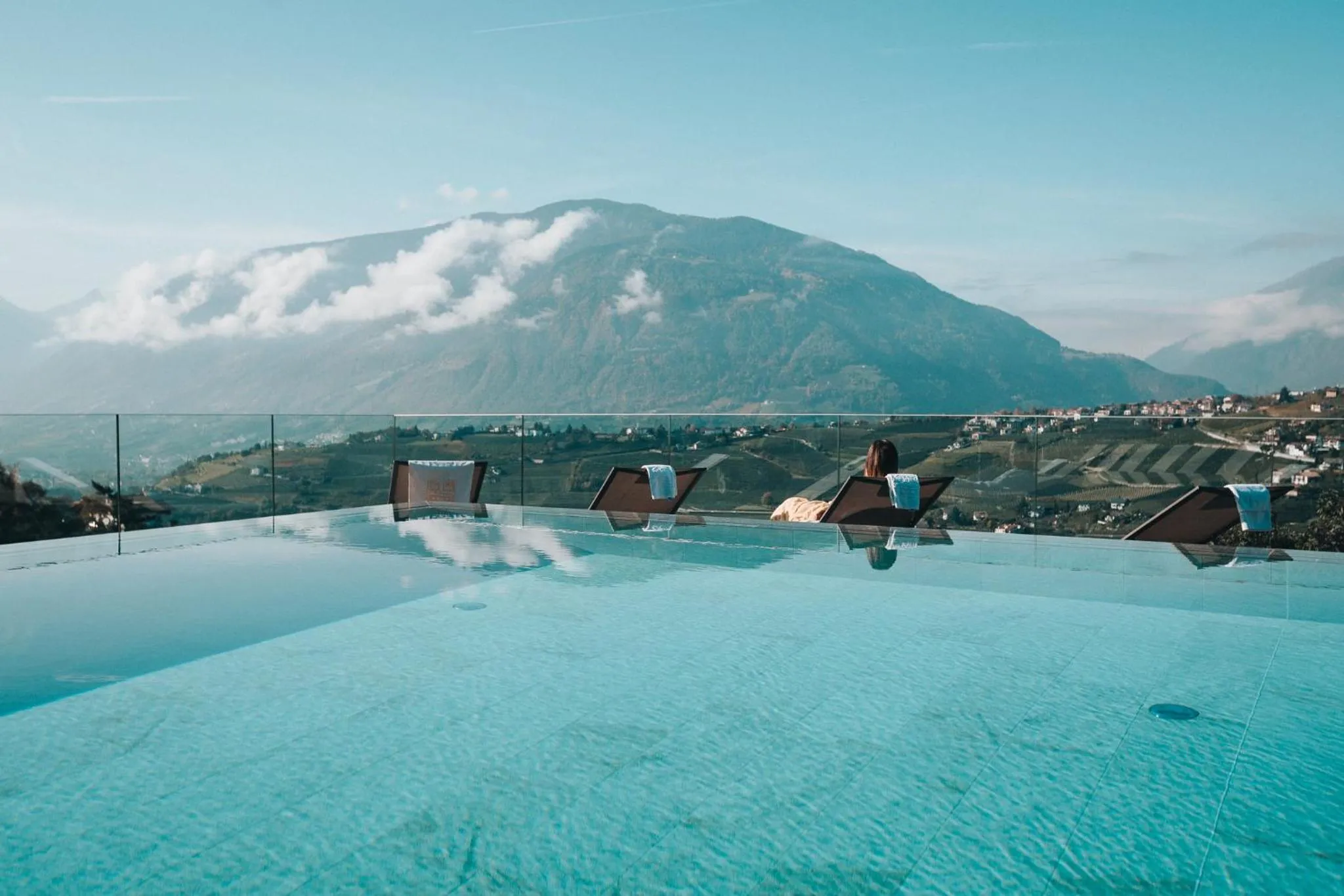 Swimming pool in Hotel Finkennest - Panoramic Garden Resort
