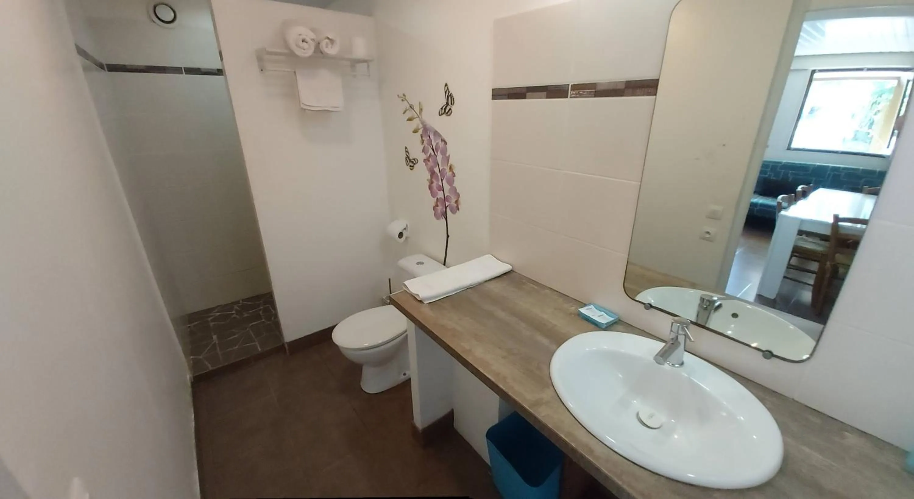 Bathroom in Au Petit Canal Fleuri