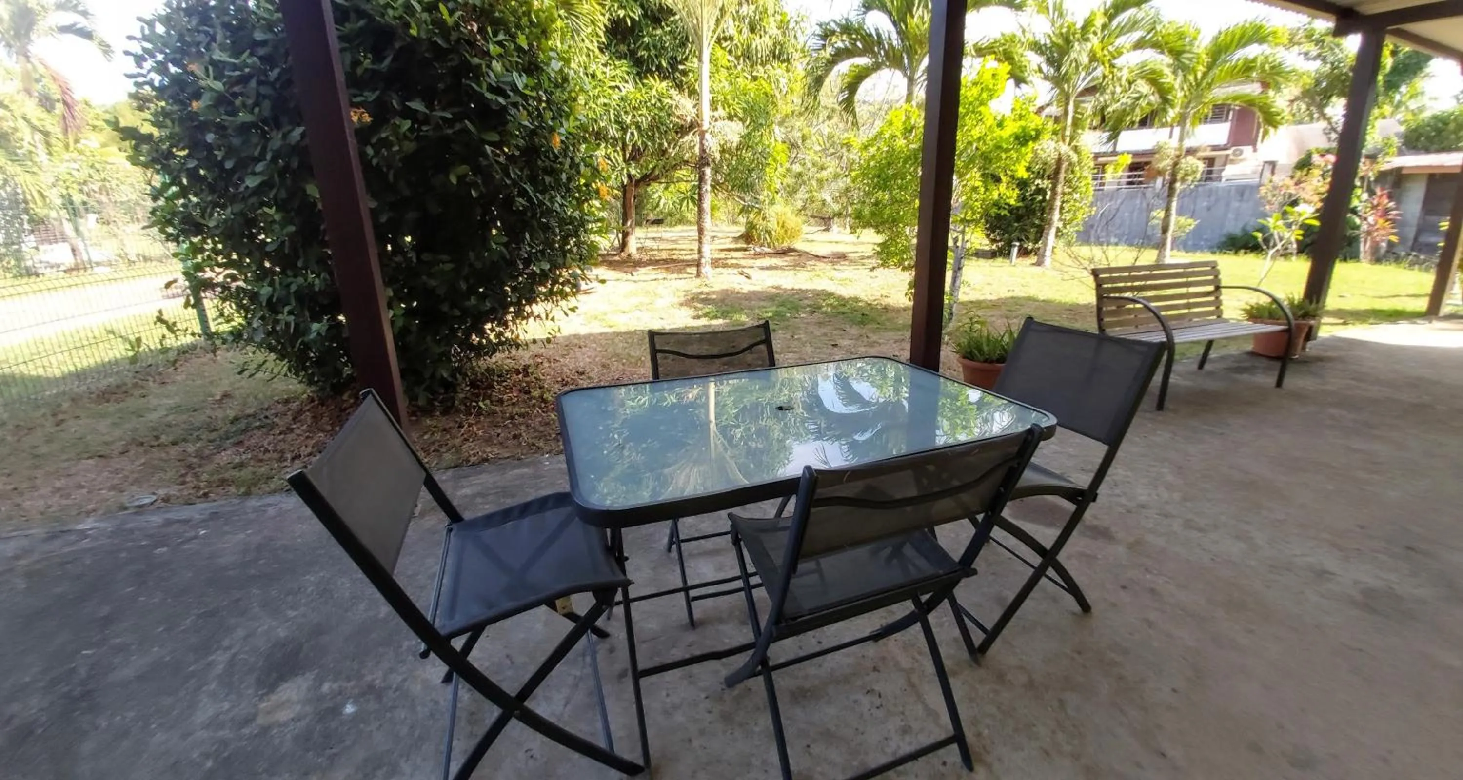 Balcony/Terrace in Au Petit Canal Fleuri