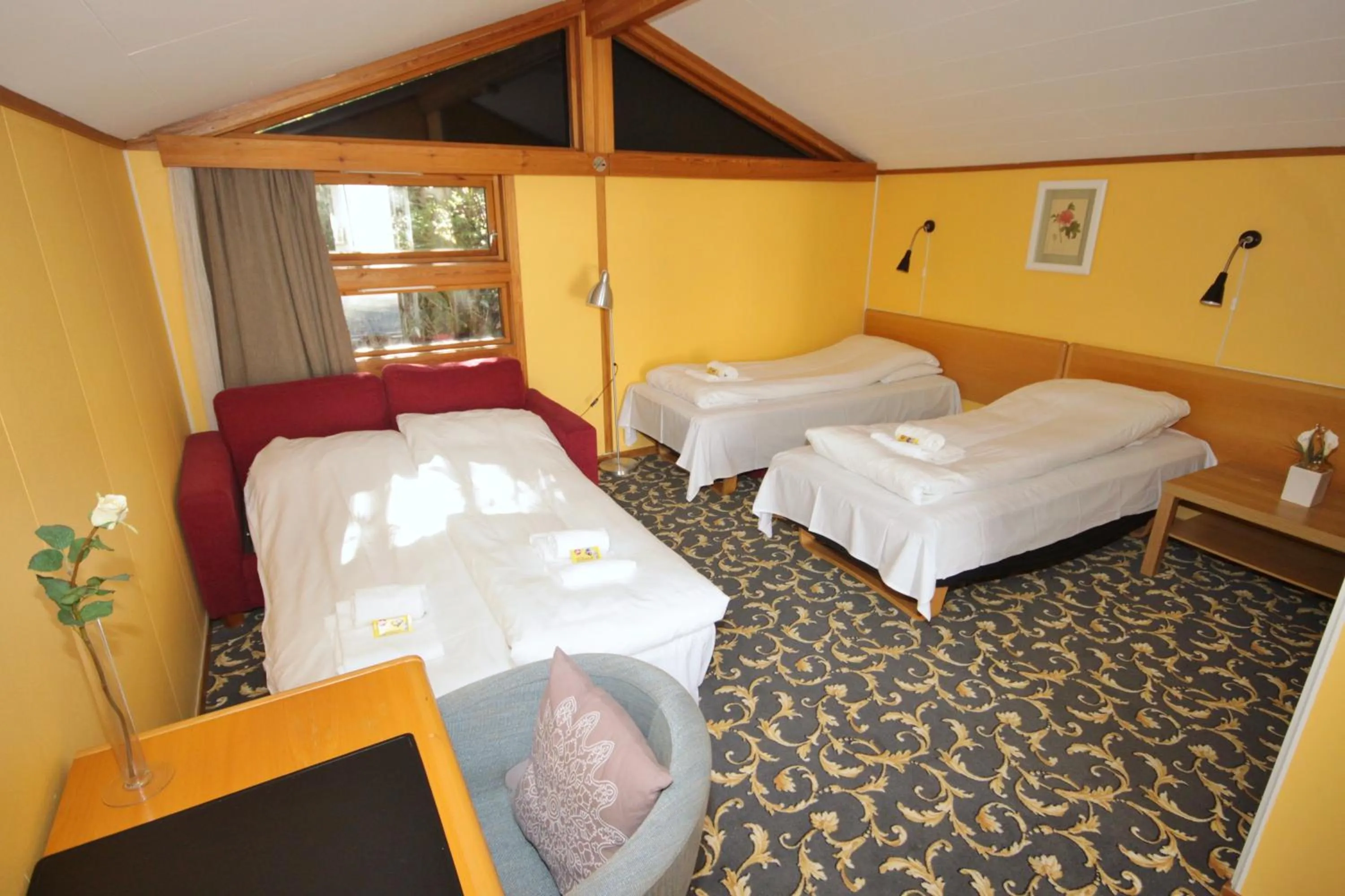 Living room in Sauda Fjordhotell