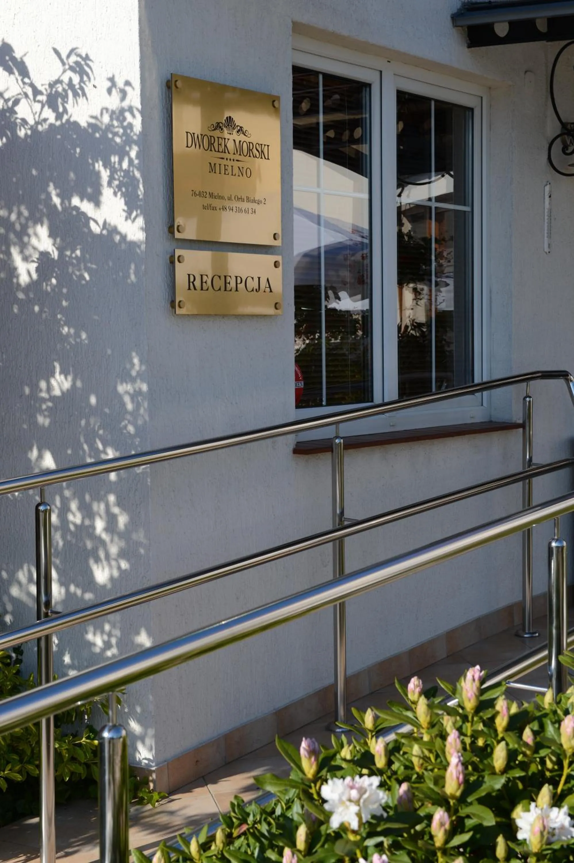 Facade/entrance in Dworek Morski SPA & Wellness