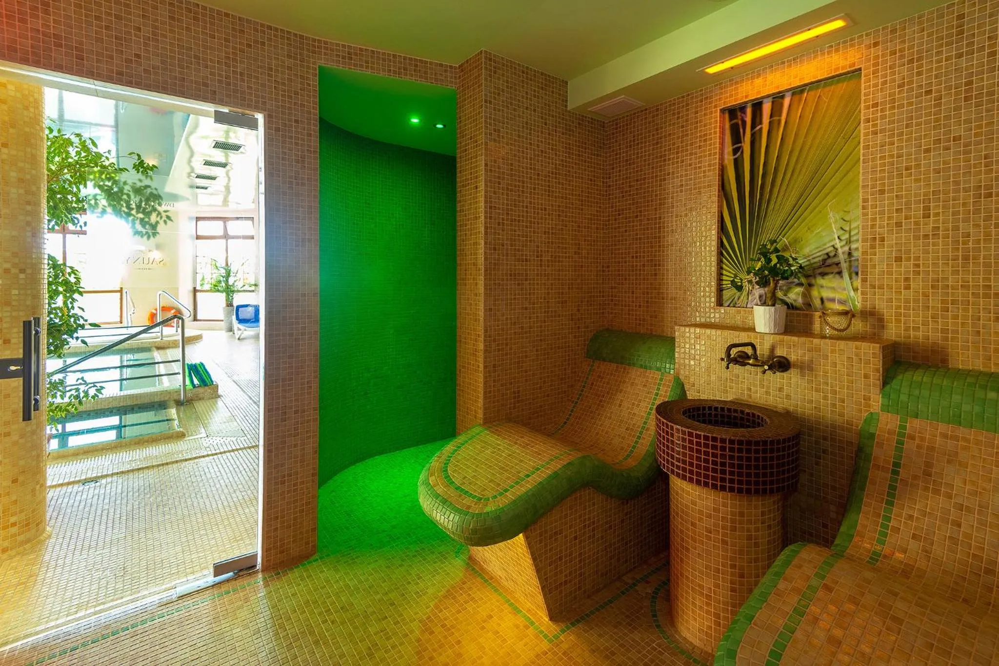 Sauna in Dworek Morski SPA & Wellness