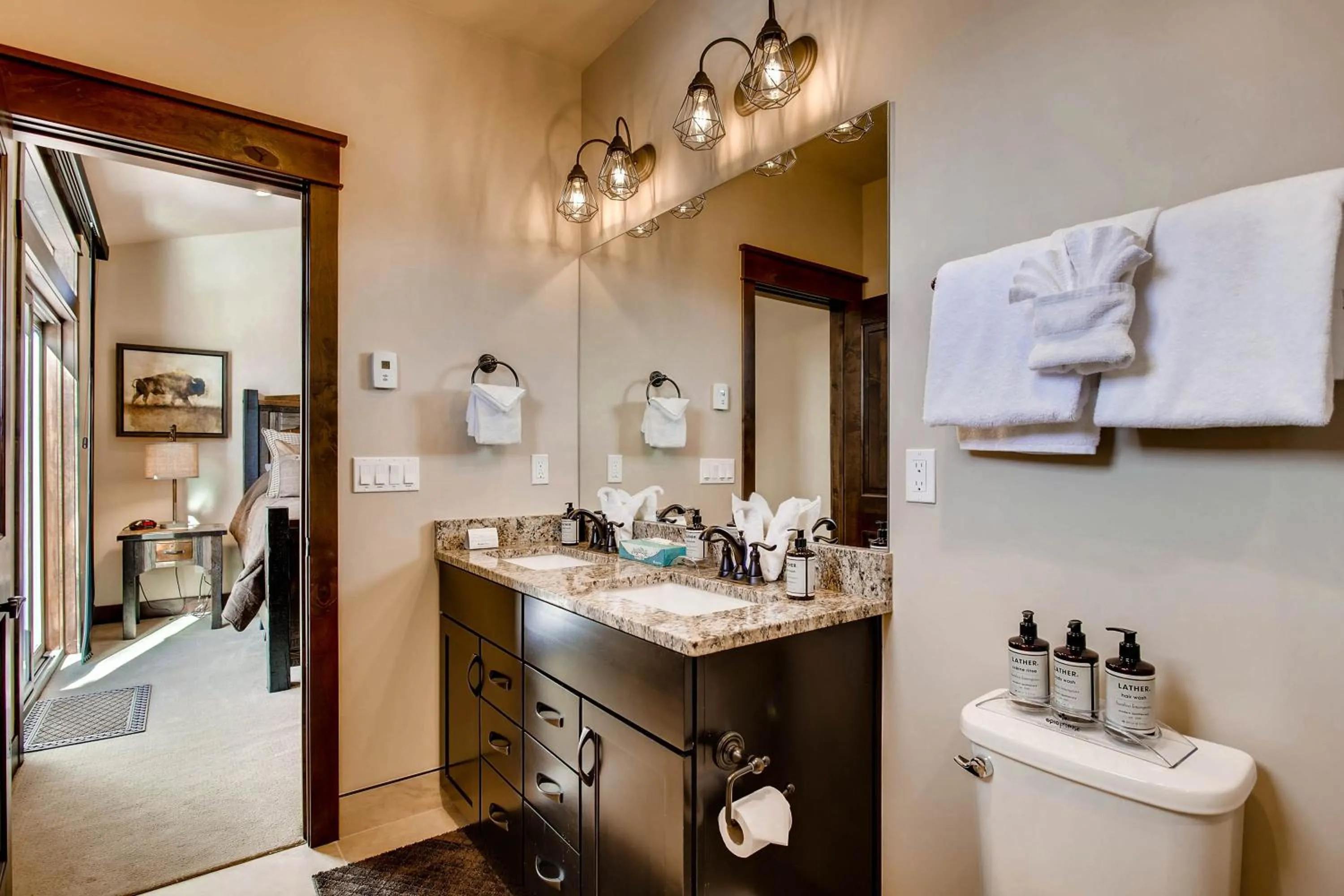 Bathroom in River Run Townhomes by Vail Resorts