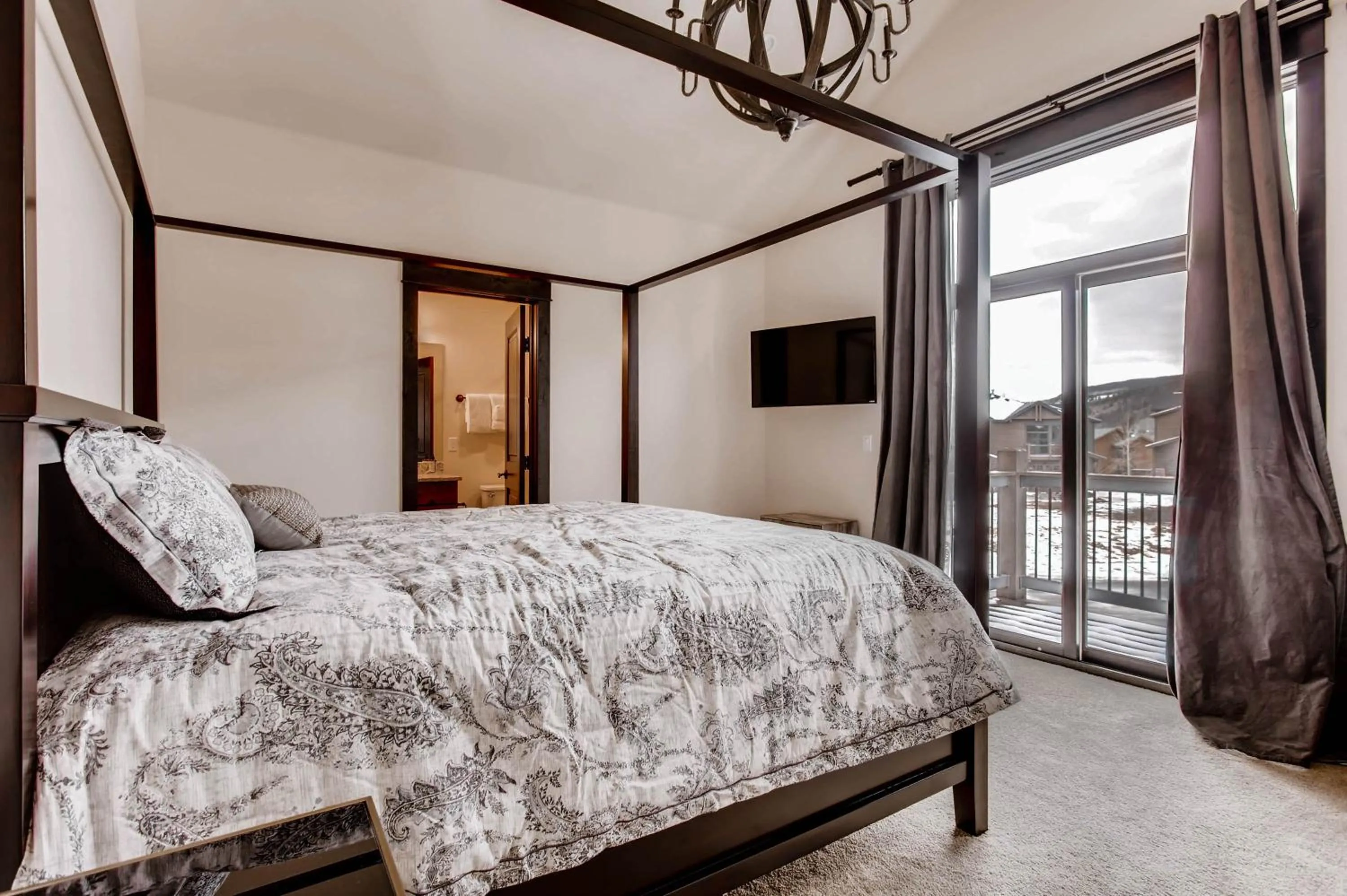 Photo of the whole room, Bed in River Run Townhomes by Vail Resorts