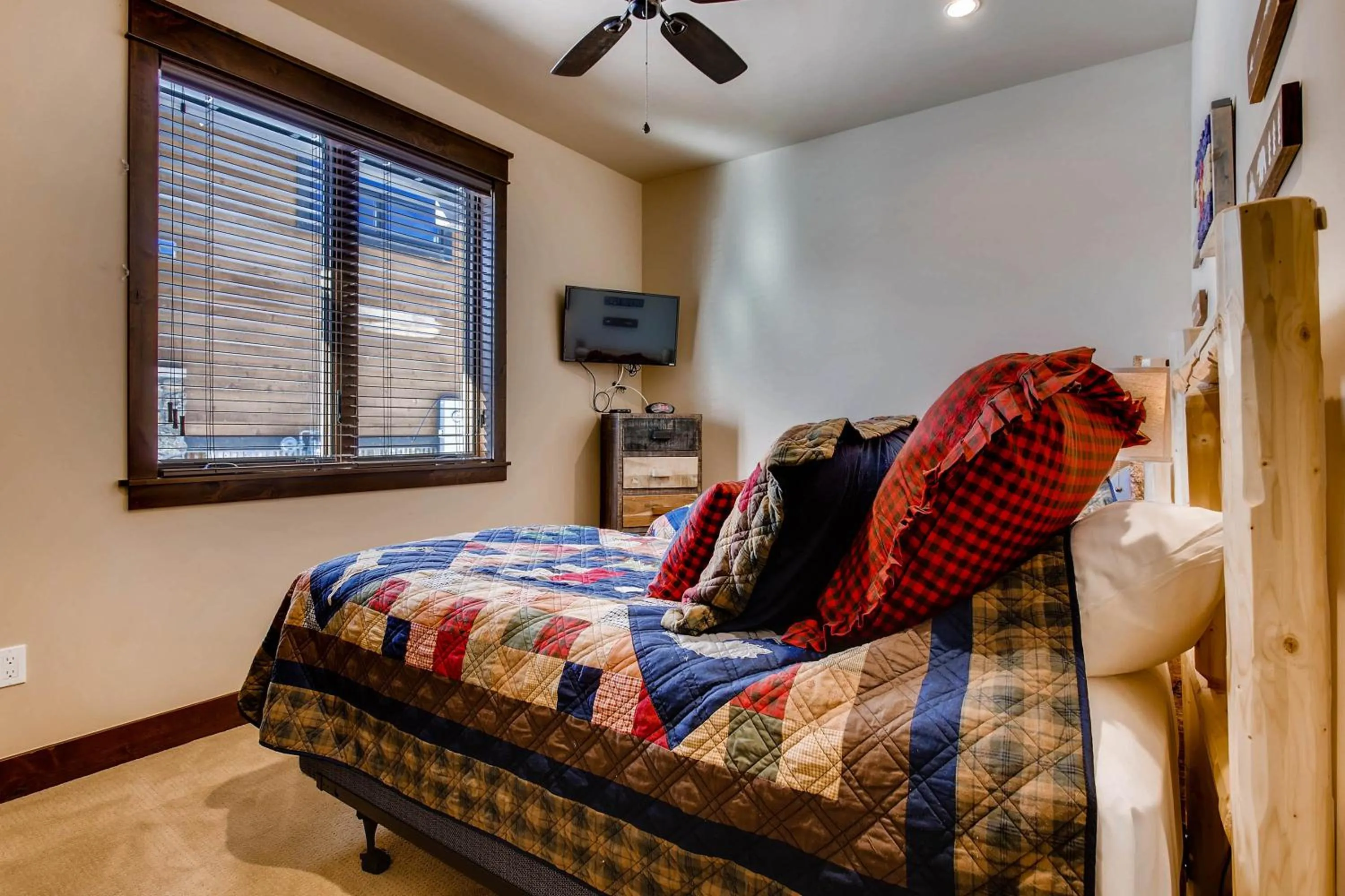 Photo of the whole room, Bed in River Run Townhomes by Vail Resorts