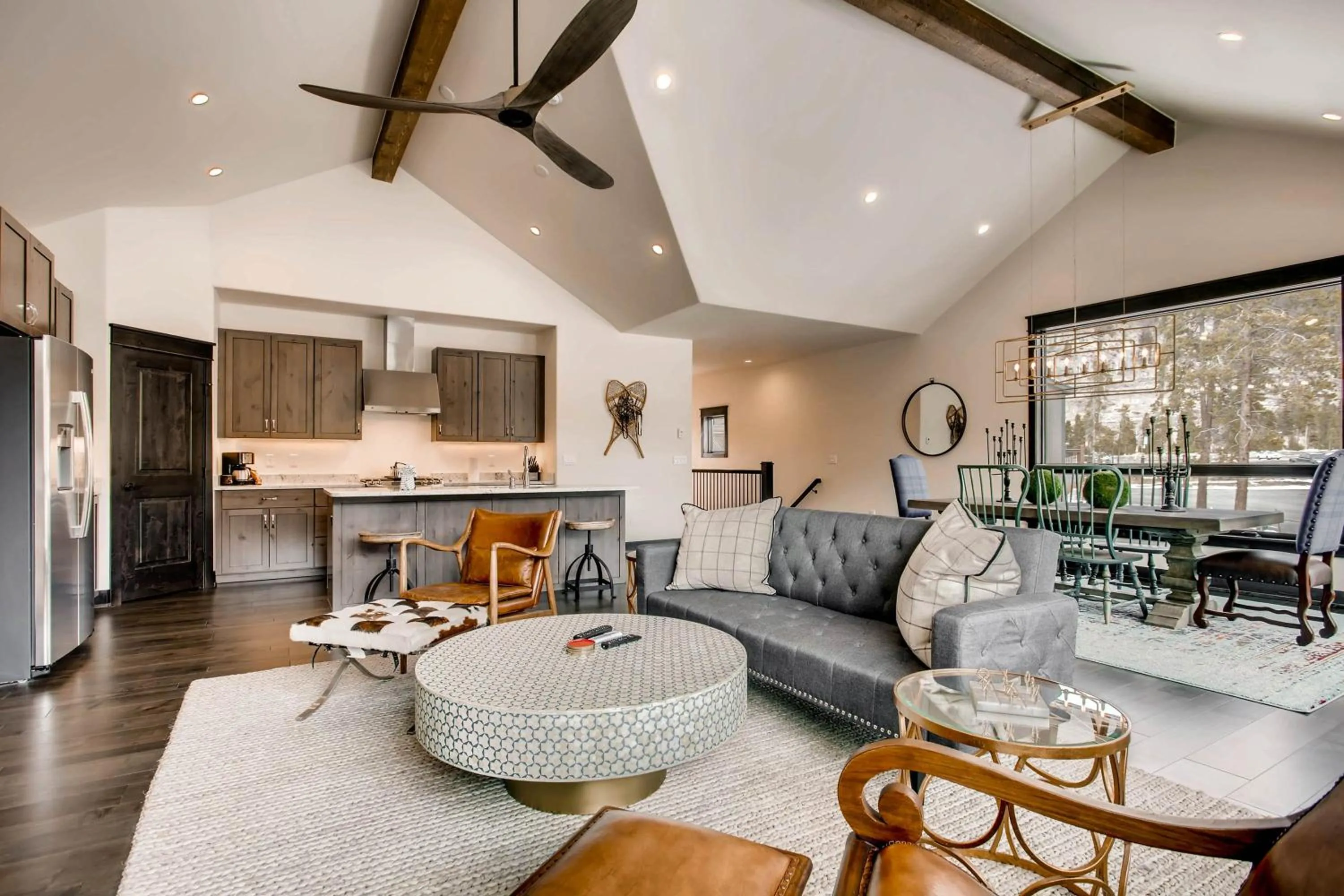 Living room in River Run Townhomes by Vail Resorts