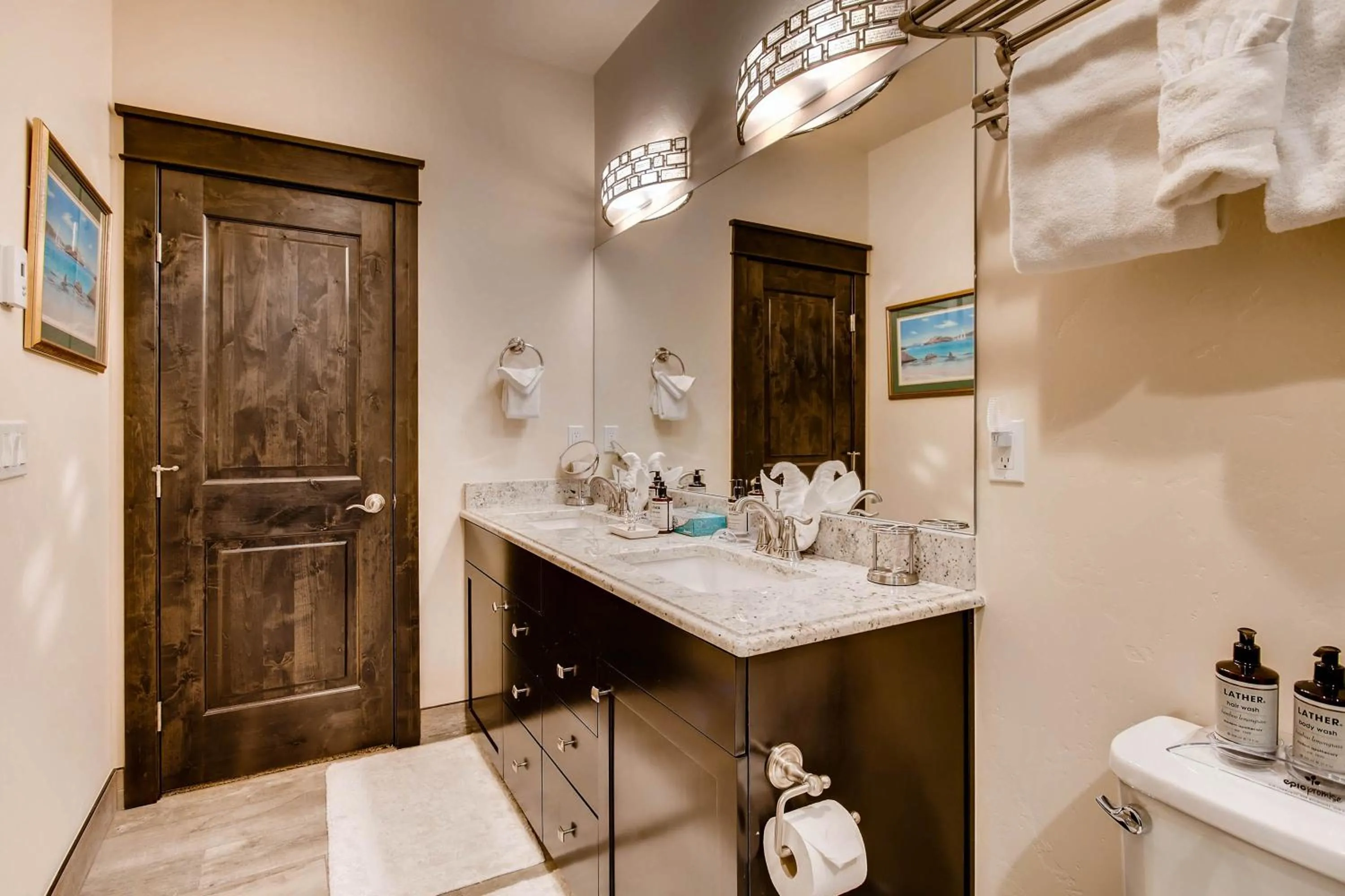 Bathroom in River Run Townhomes by Vail Resorts