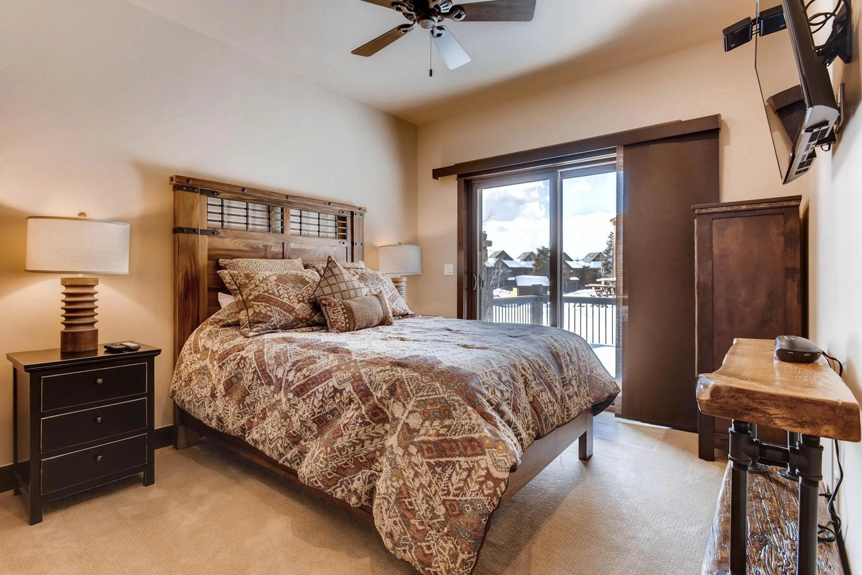 Photo of the whole room, Bed in River Run Townhomes by Vail Resorts