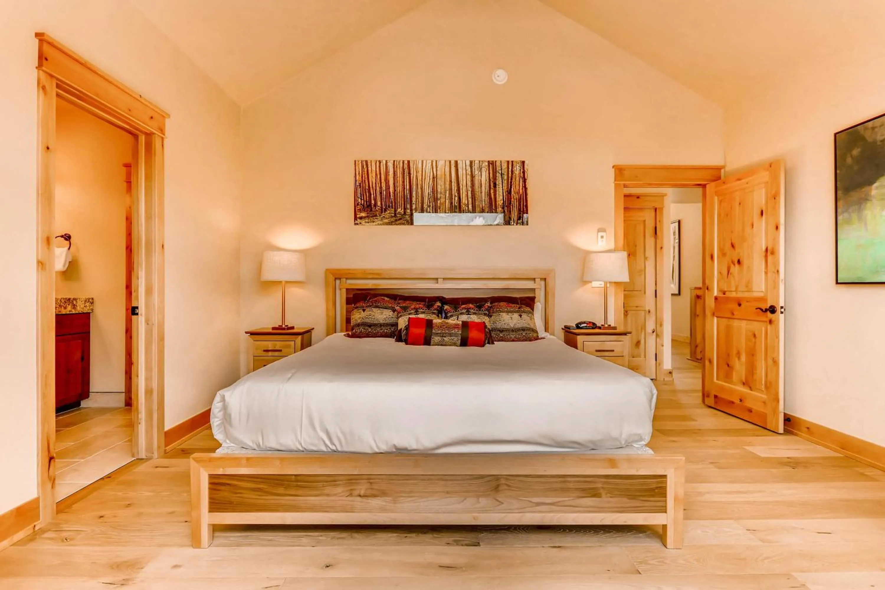 Bedroom, Bed in River Run Townhomes by Vail Resorts