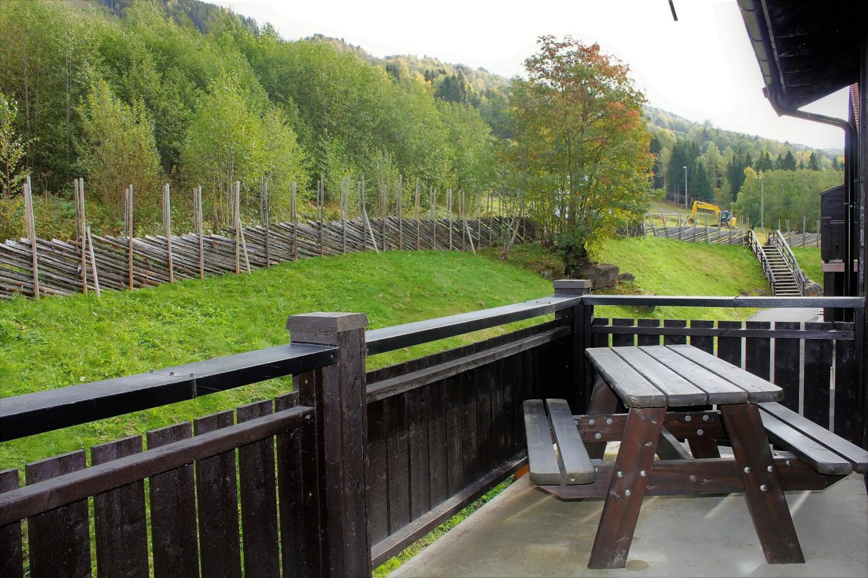 Balcony/Terrace in Alpin Apartments Solsiden