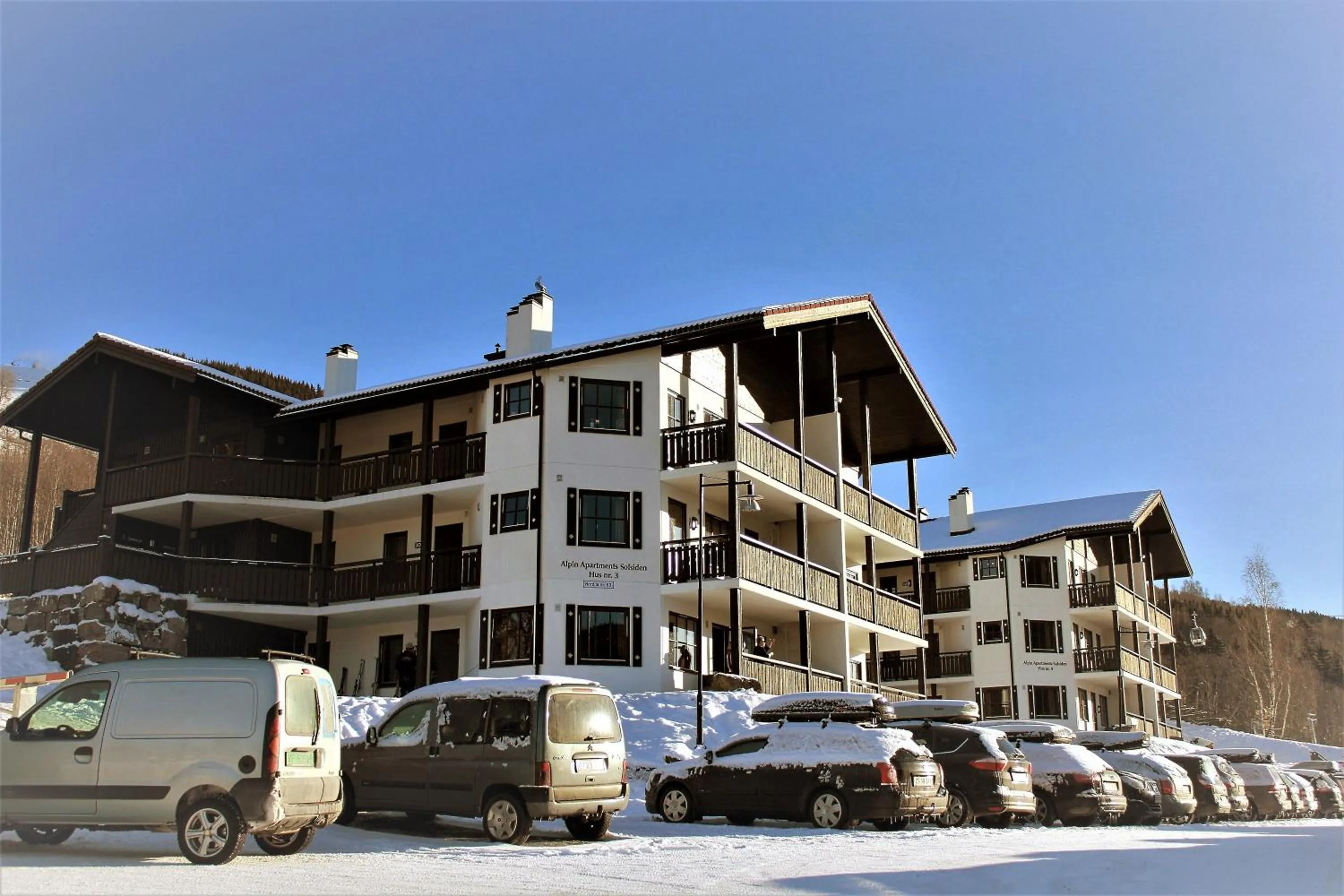 Parking in Alpin Apartments Solsiden