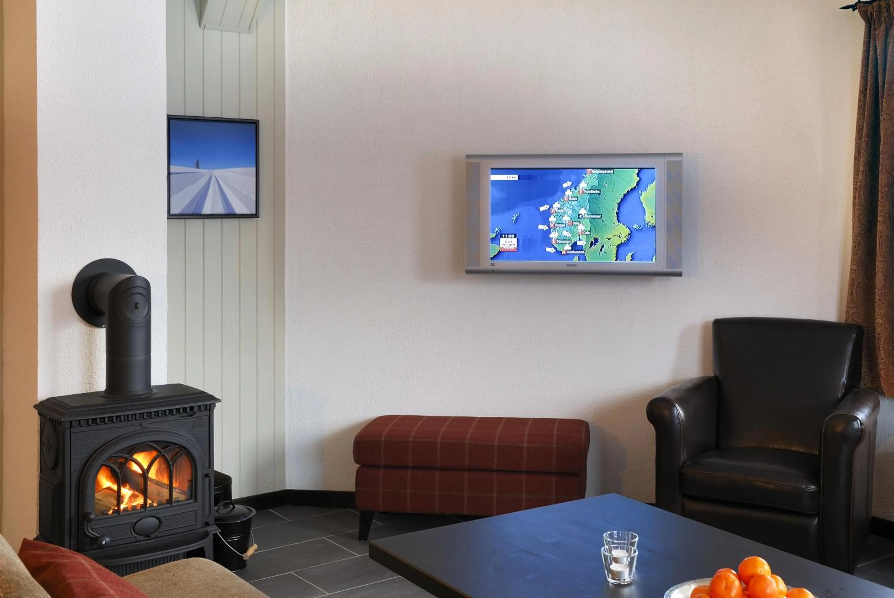 Living room in Alpin Apartments Solsiden