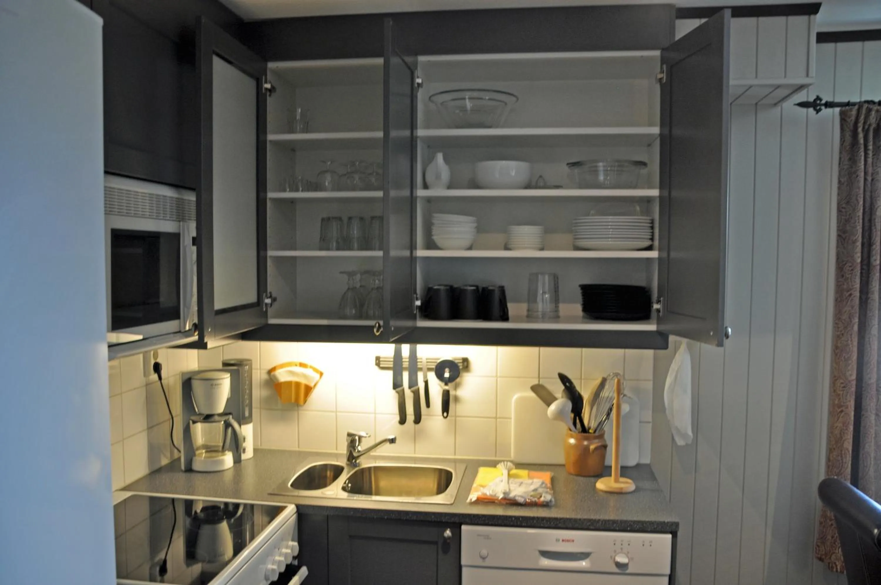 Kitchen or kitchenette in Alpin Apartments Solsiden