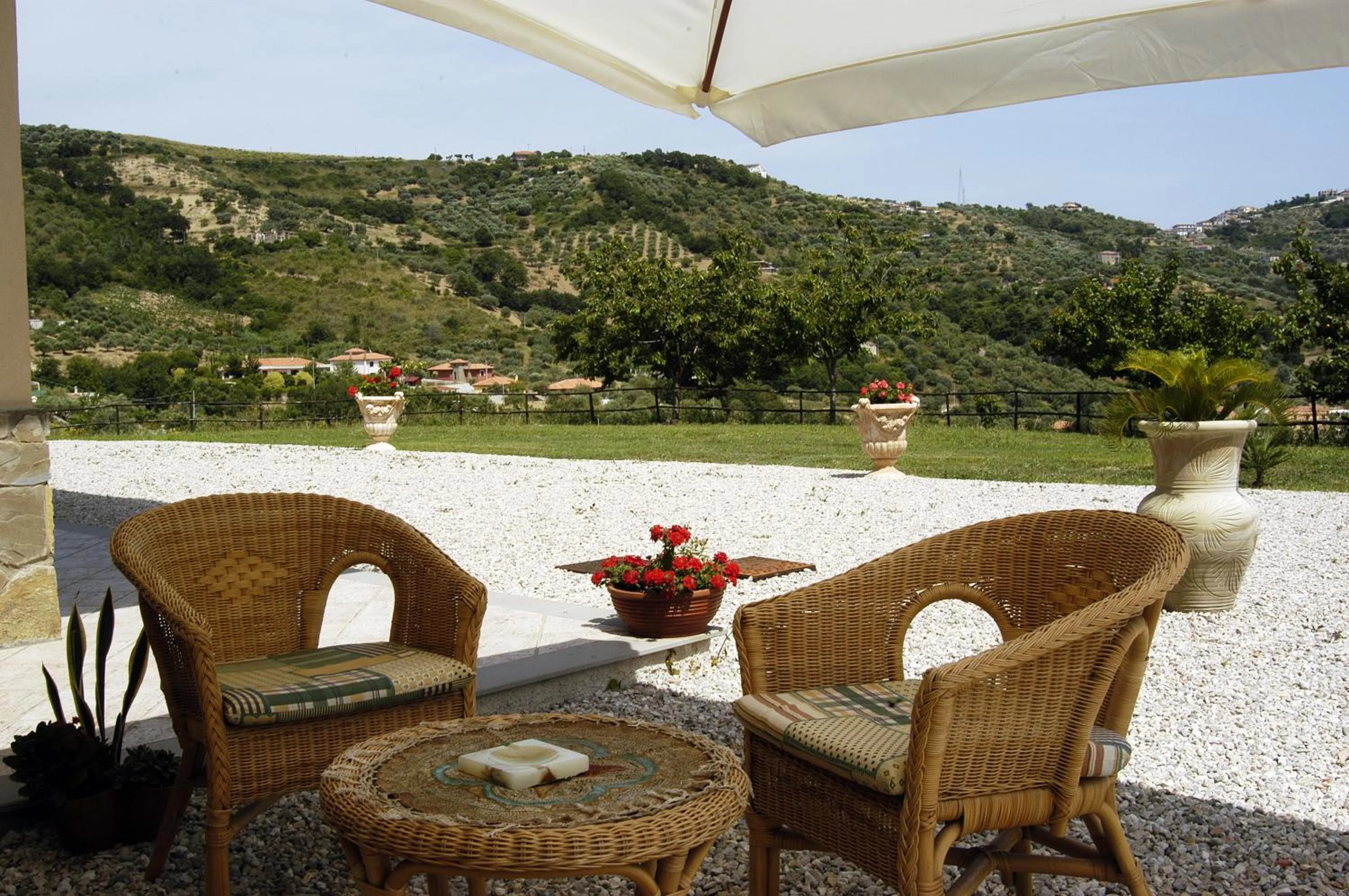 Garden in Villa Le Torrette