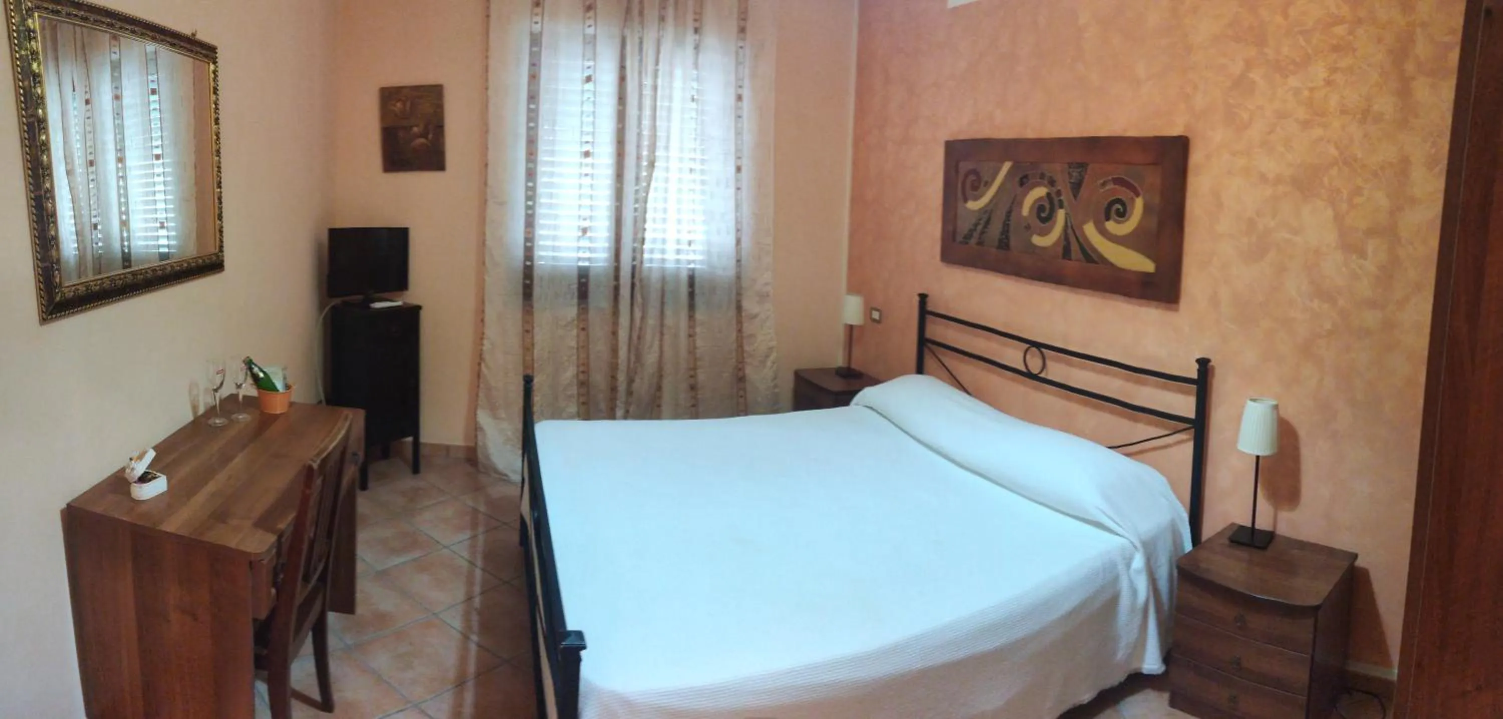 Bedroom, Bed in Villa Le Torrette