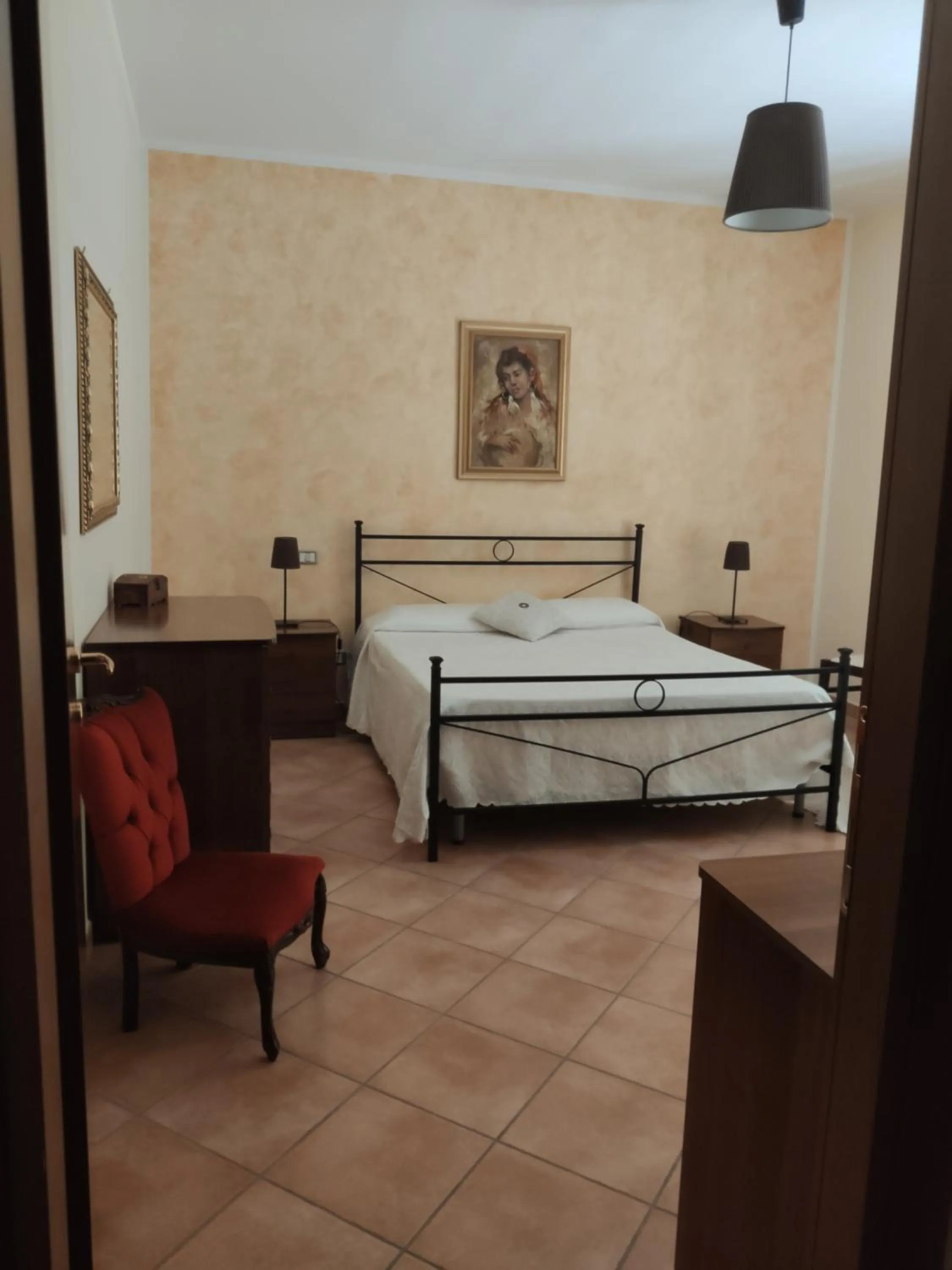 Bedroom, Bed in Villa Le Torrette