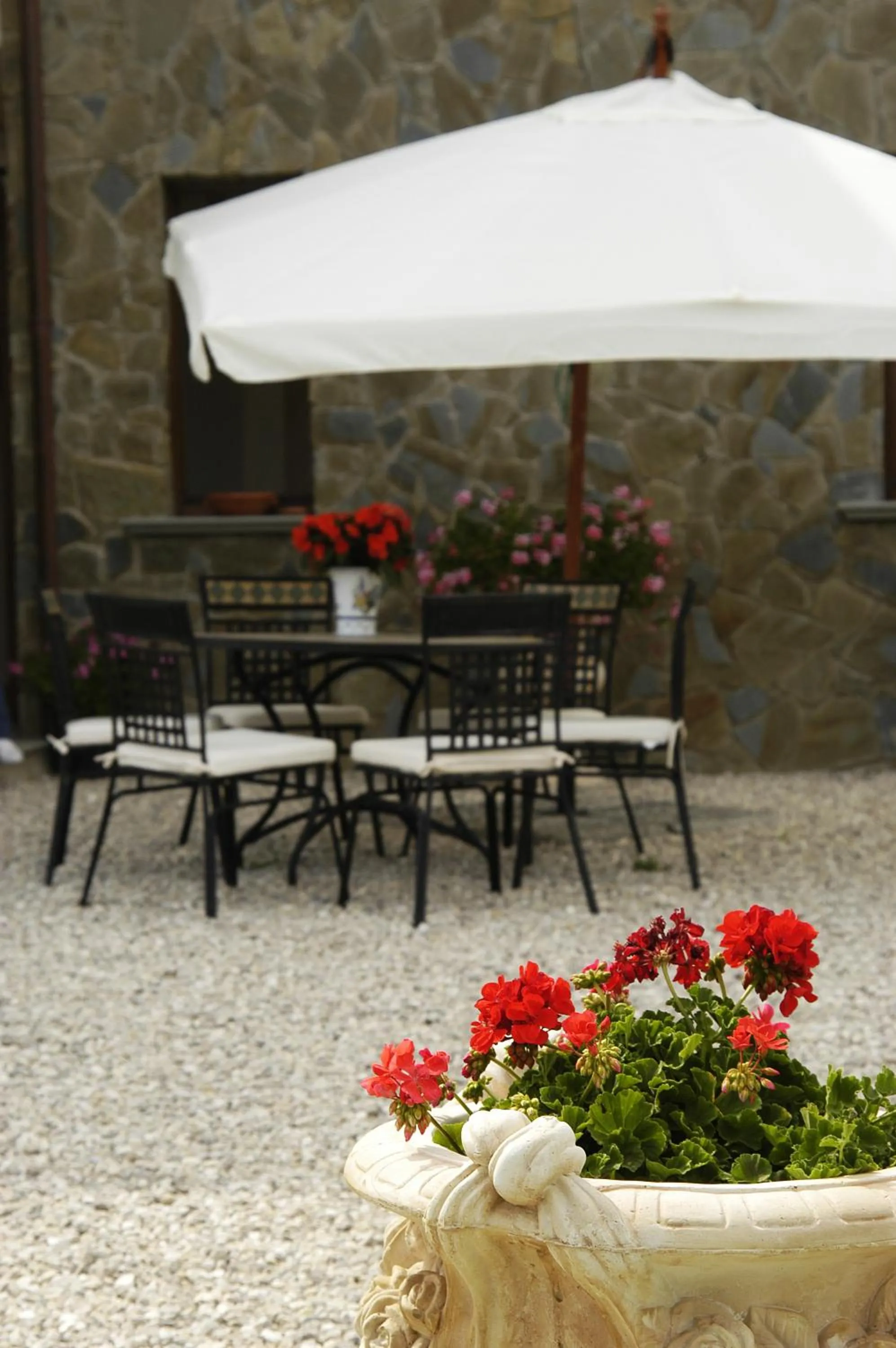 Garden in Villa Le Torrette