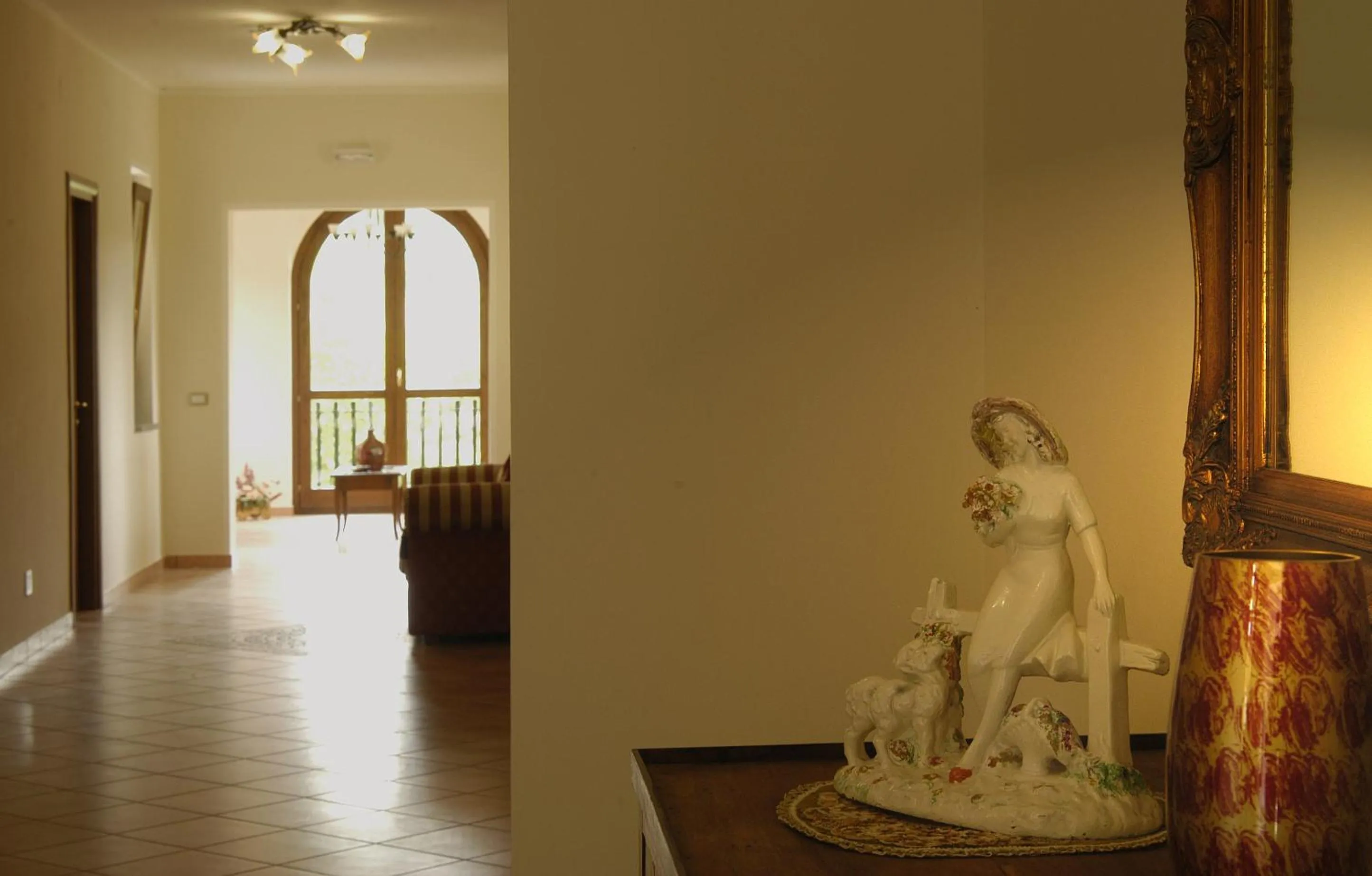 Decorative detail in Villa Le Torrette