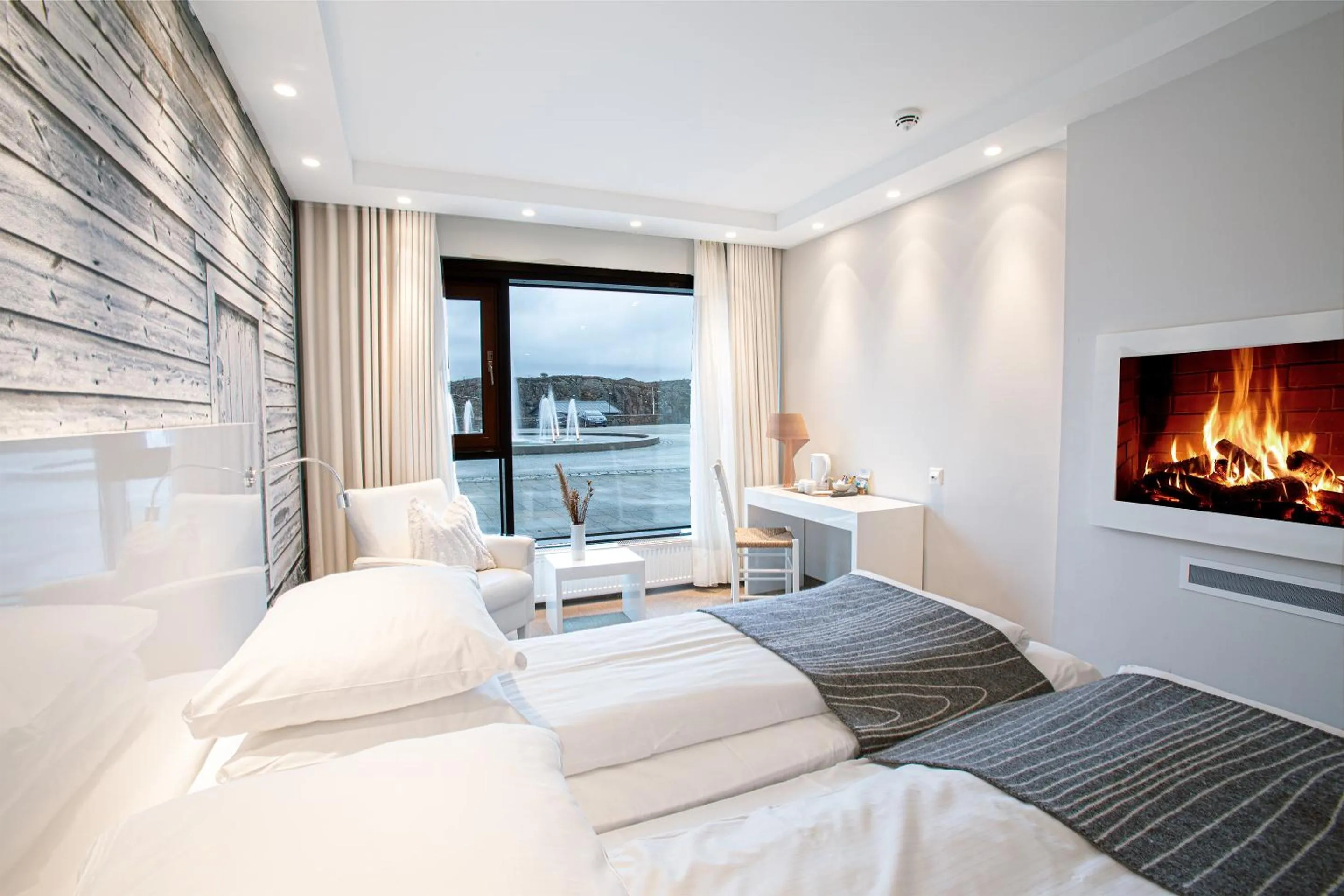 Bed in Panorama Hotell & Resort