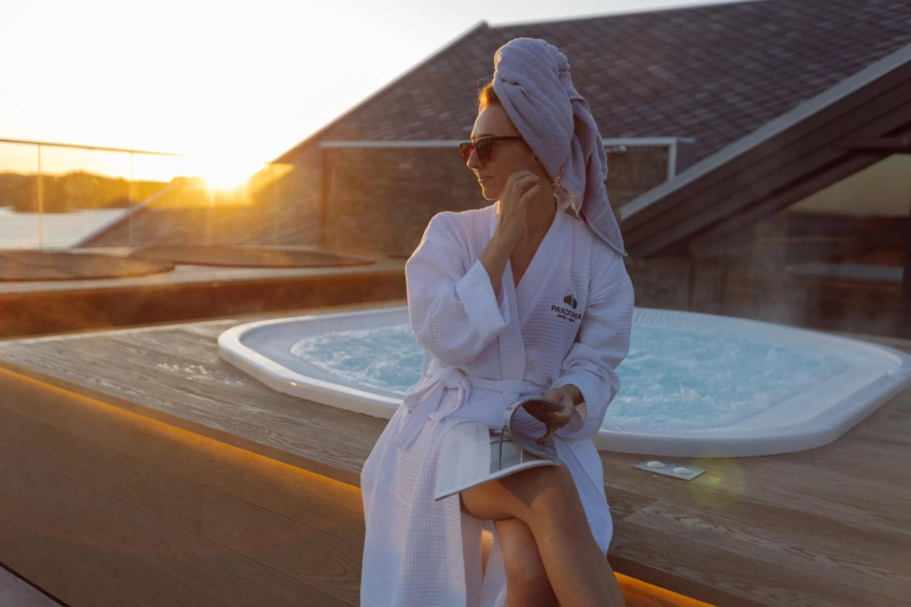 Hot Tub in Panorama Hotell & Resort