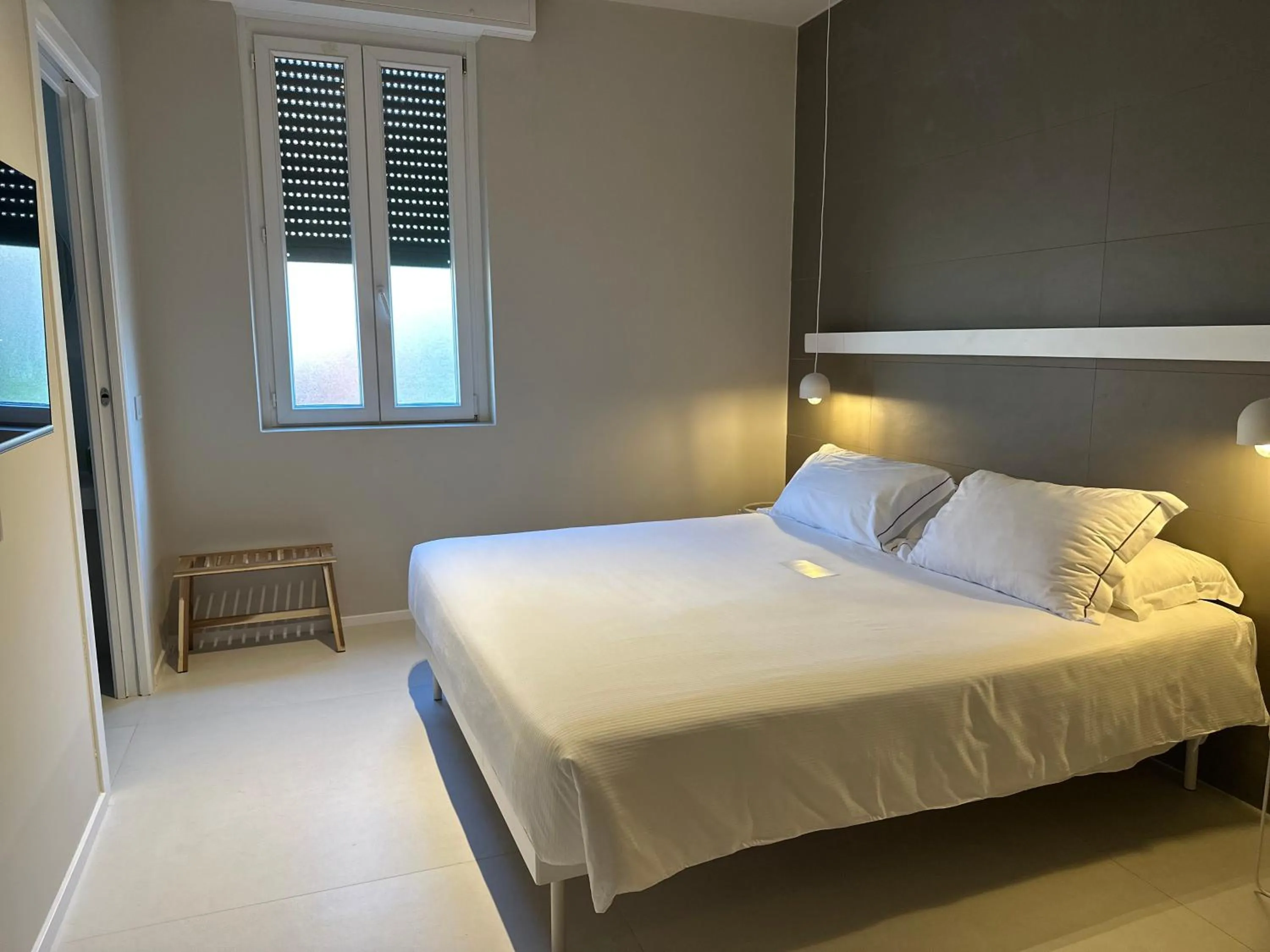 Bed in Hotel San Michele