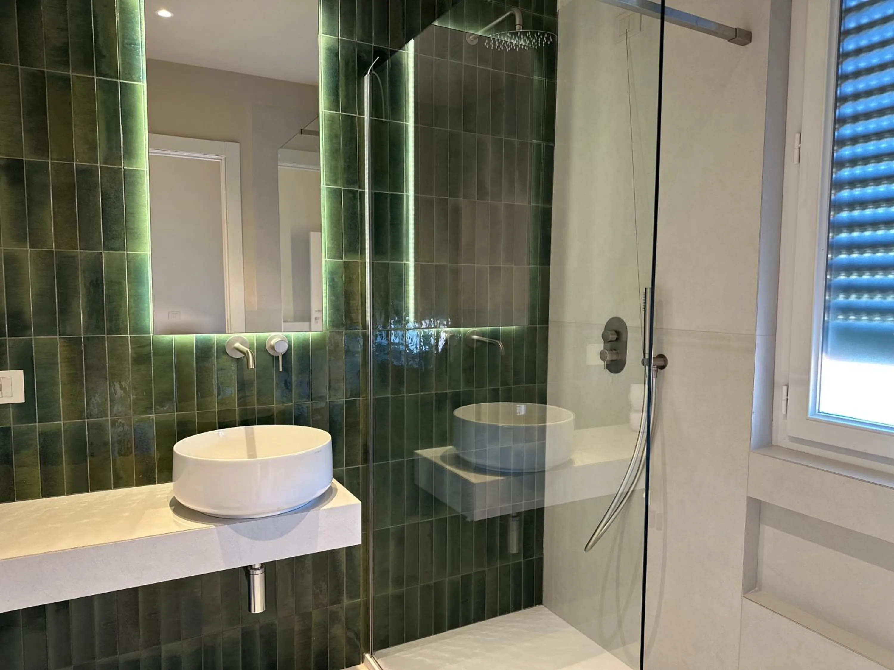 Shower in Hotel San Michele