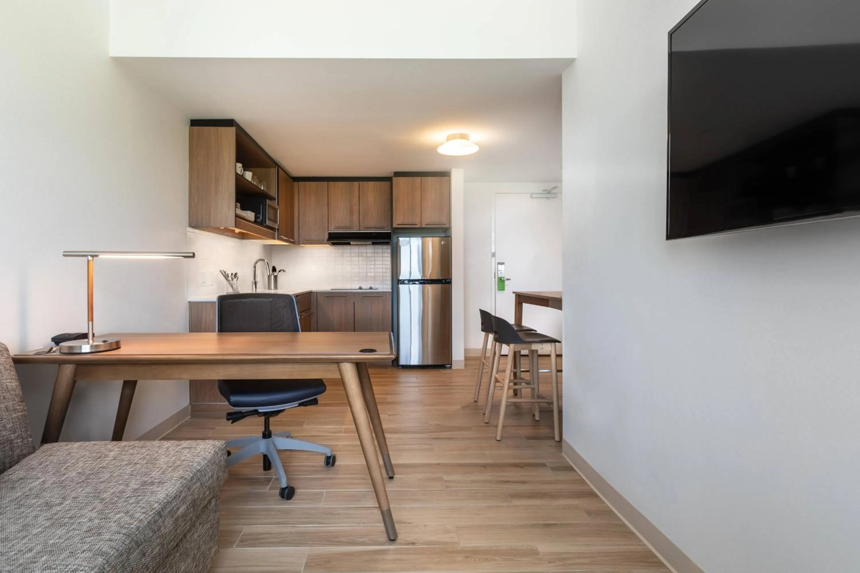 Living room in Element Houston Katy