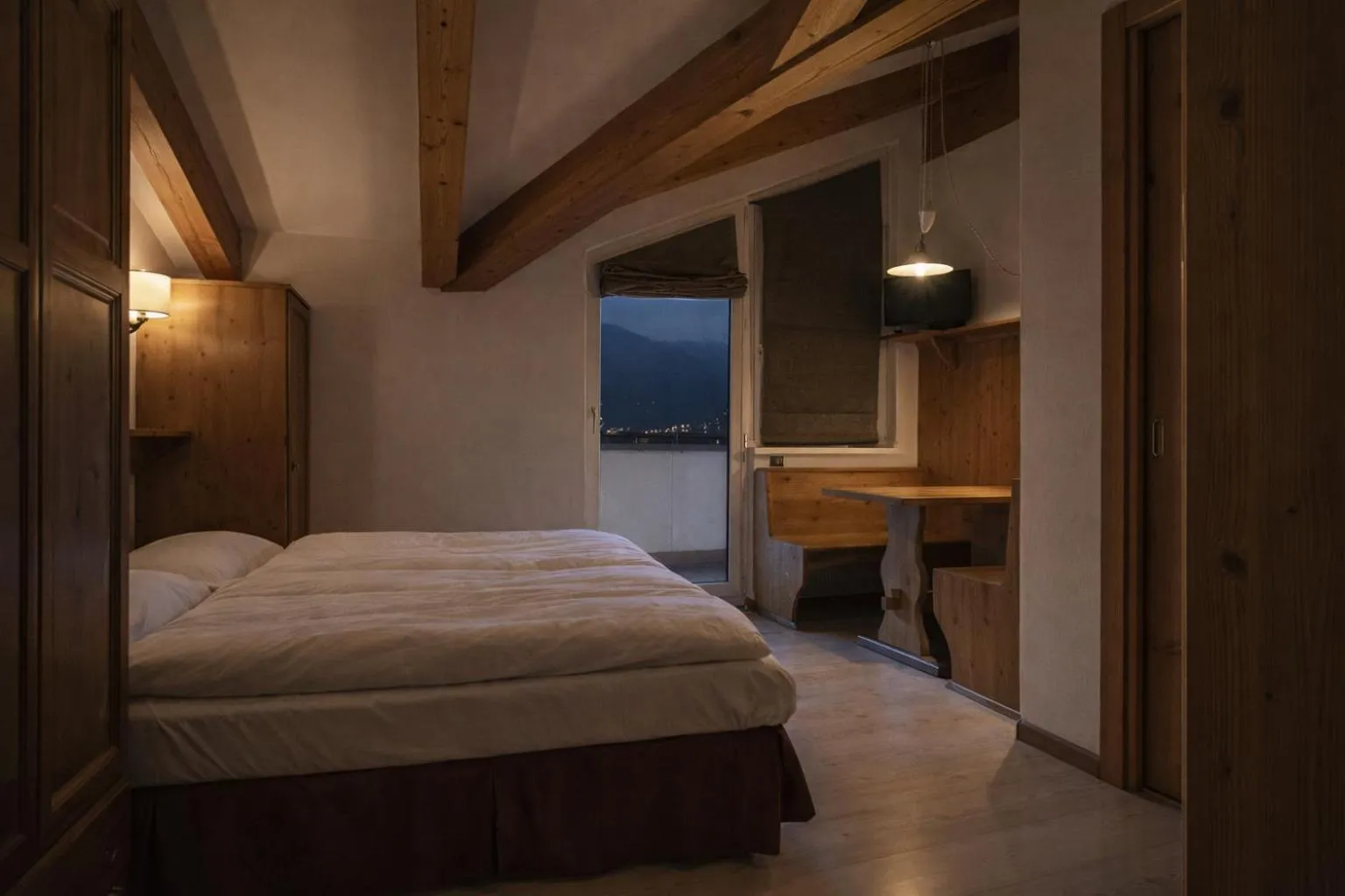 Bed in Sporting Aparthotel