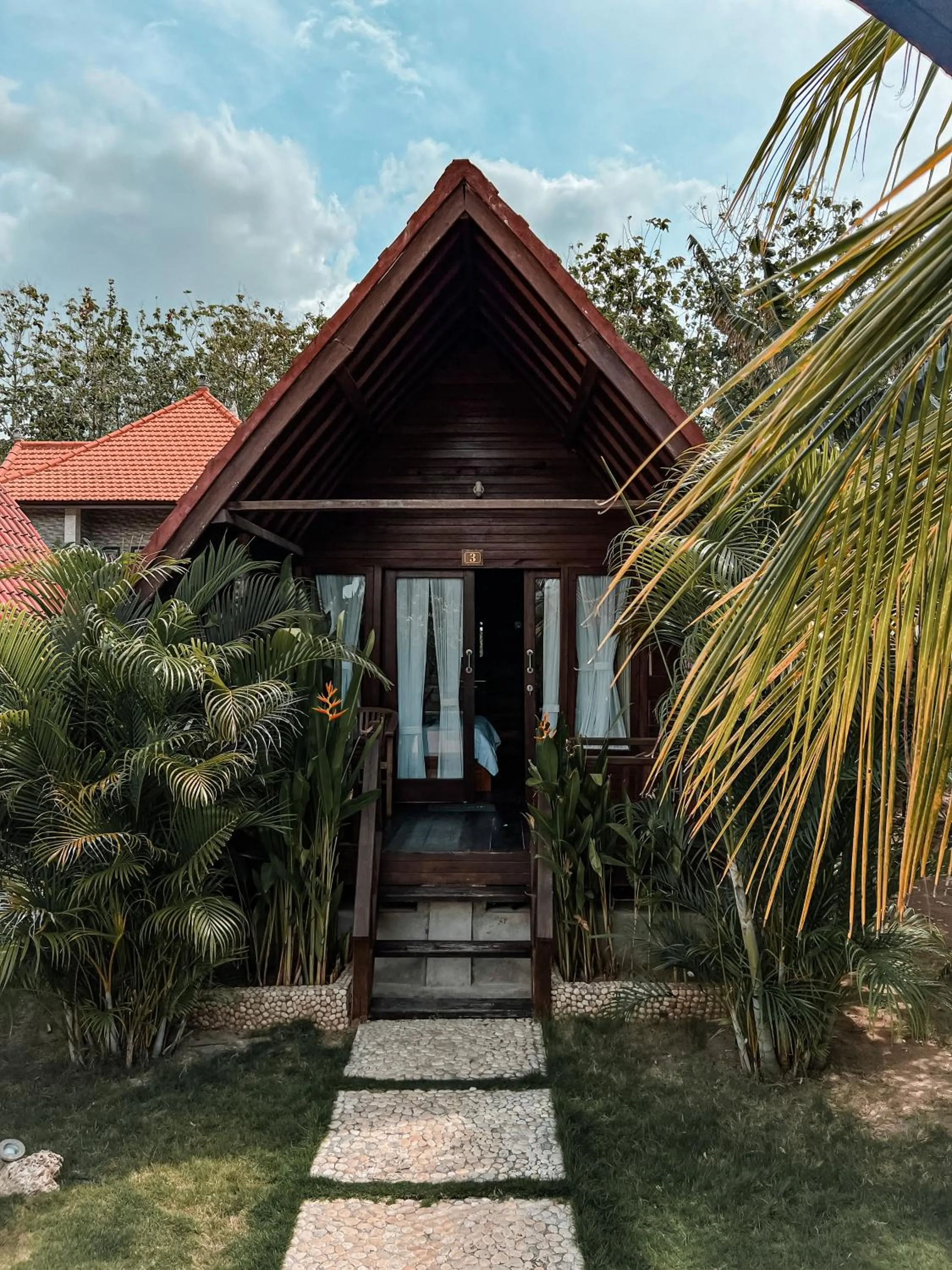 Patio in Gayatri Bungalows