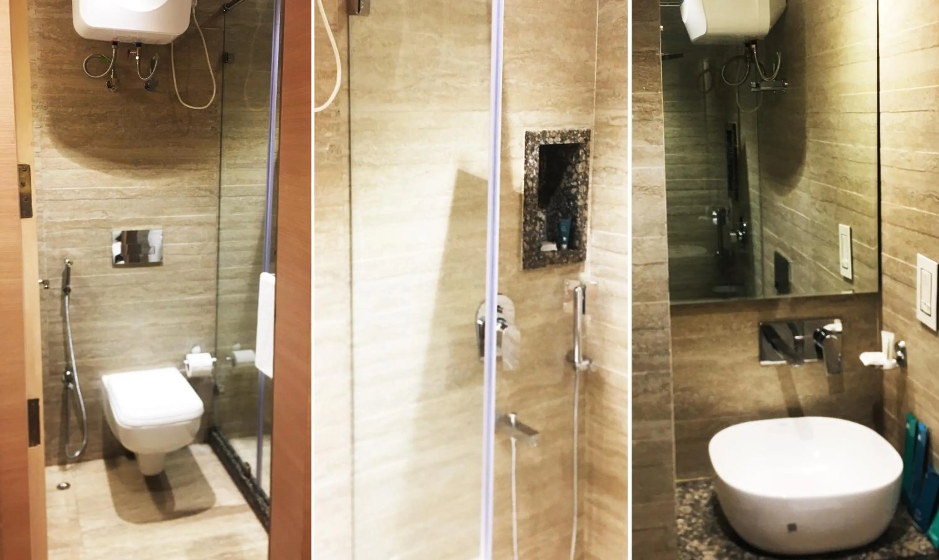 Bathroom in Treebo Hoops - Airport, VIP Road